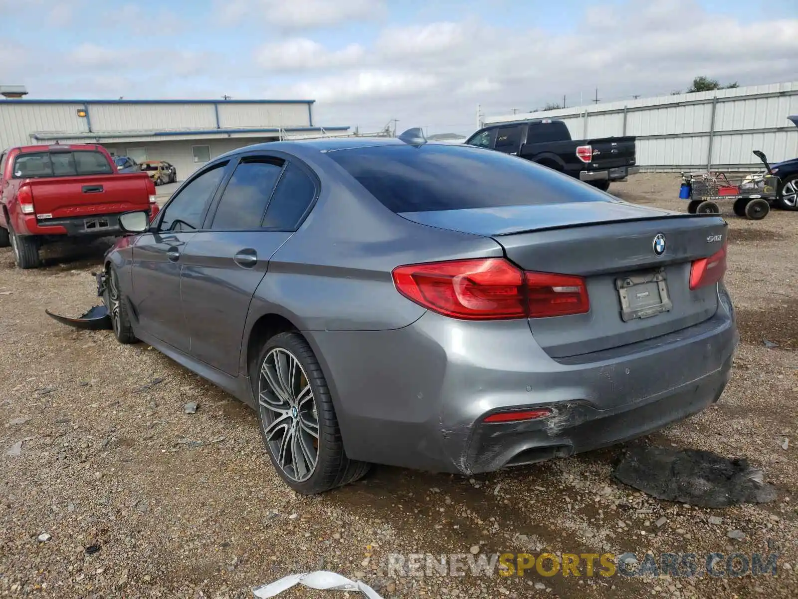 3 Photograph of a damaged car WBAJE5C50KWW14120 BMW 5 SERIES 2019