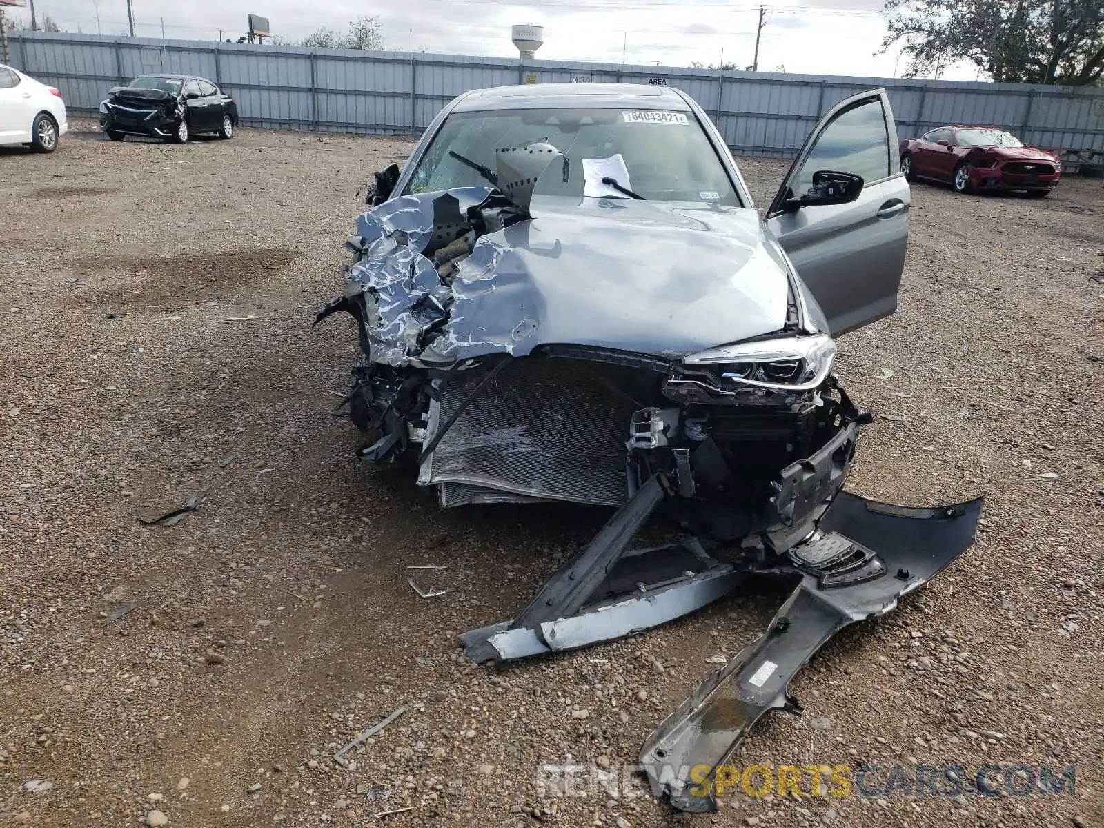 7 Photograph of a damaged car WBAJE5C50KWW14120 BMW 5 SERIES 2019