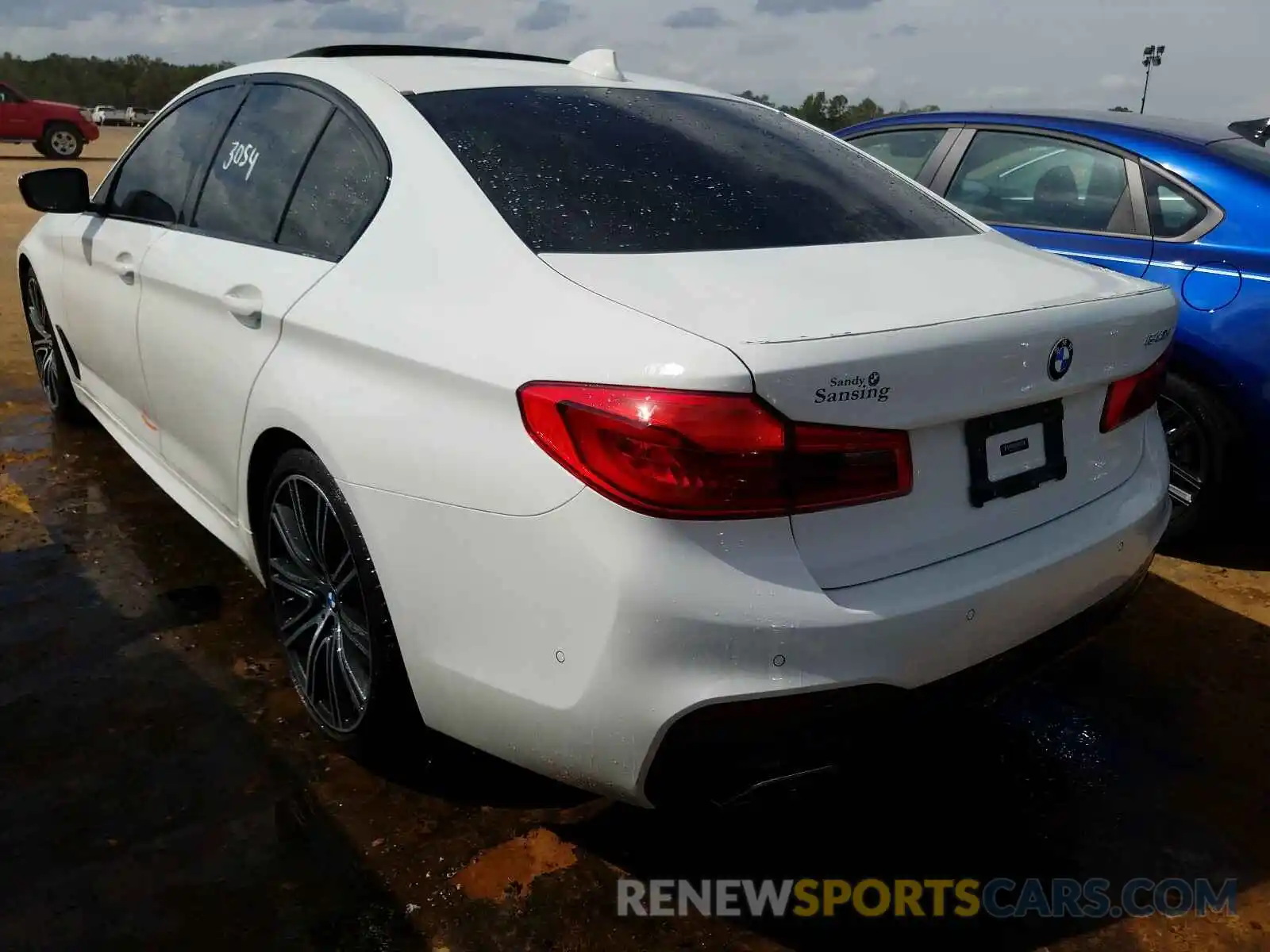 3 Photograph of a damaged car WBAJE5C50KWW18894 BMW 5 SERIES 2019