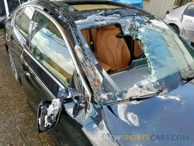 9 Photograph of a damaged car WBAJE5C50KWW22203 BMW 5 SERIES 2019