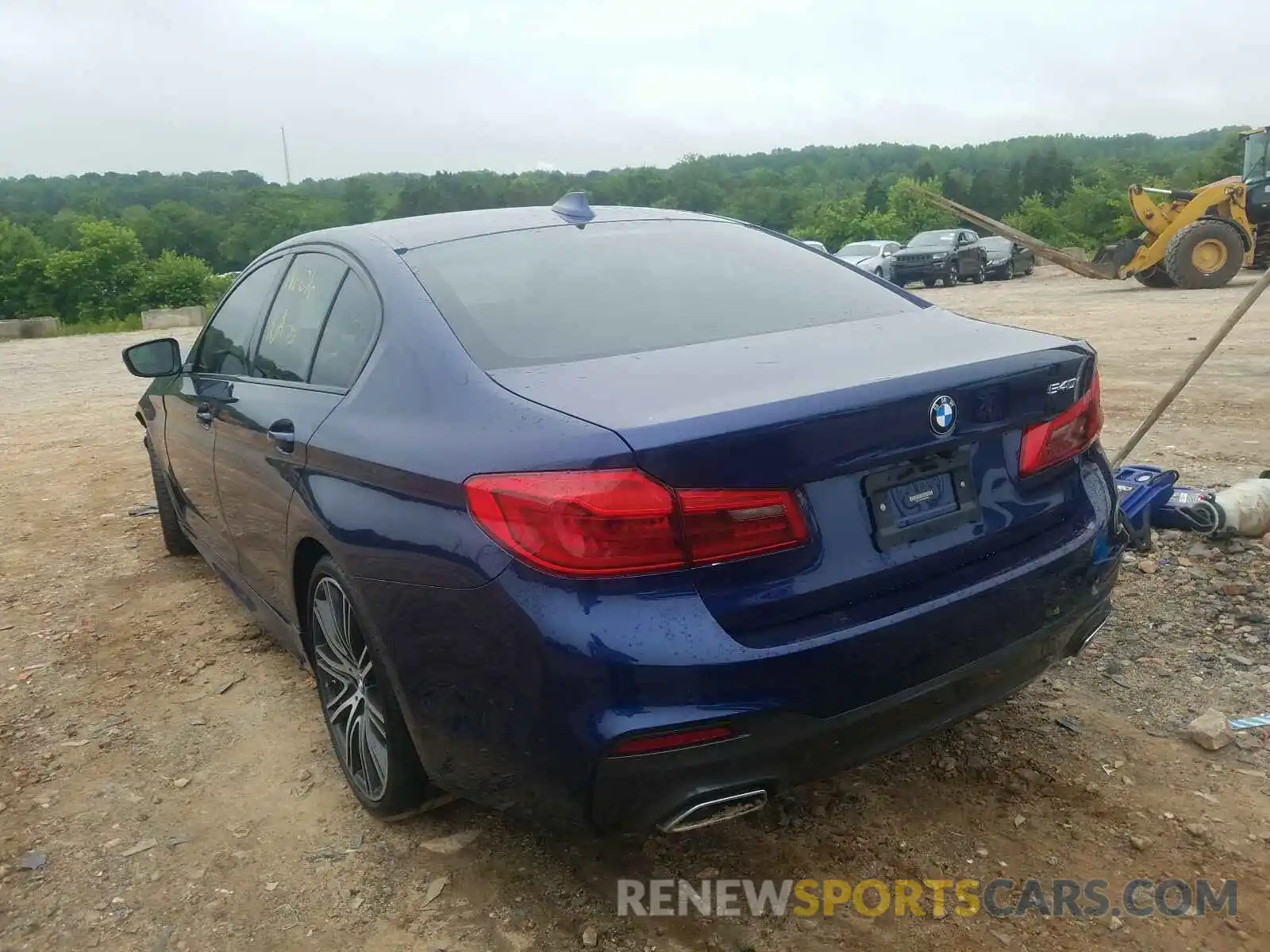 3 Photograph of a damaged car WBAJE5C50KWW33895 BMW 5 SERIES 2019