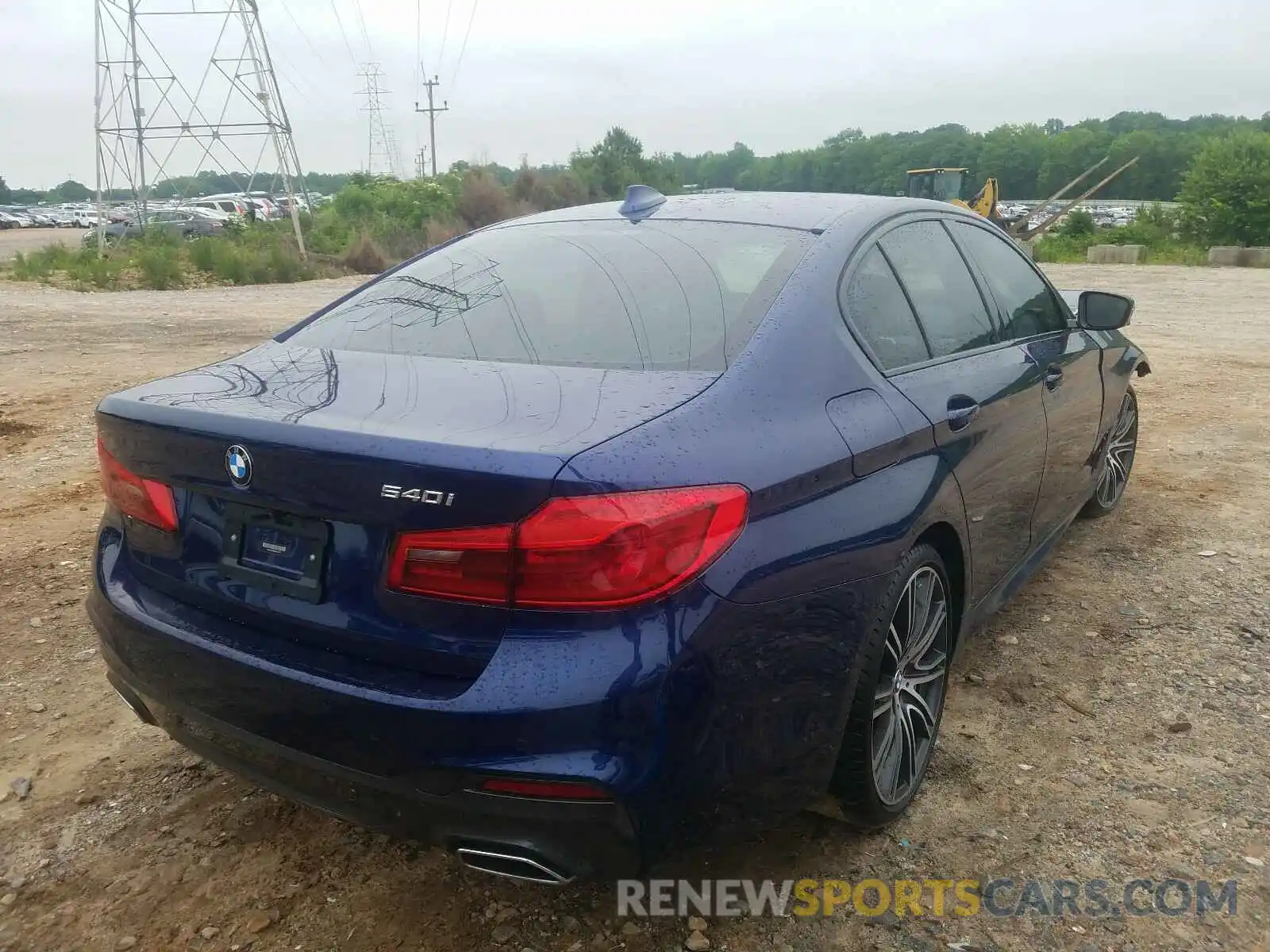 4 Photograph of a damaged car WBAJE5C50KWW33895 BMW 5 SERIES 2019