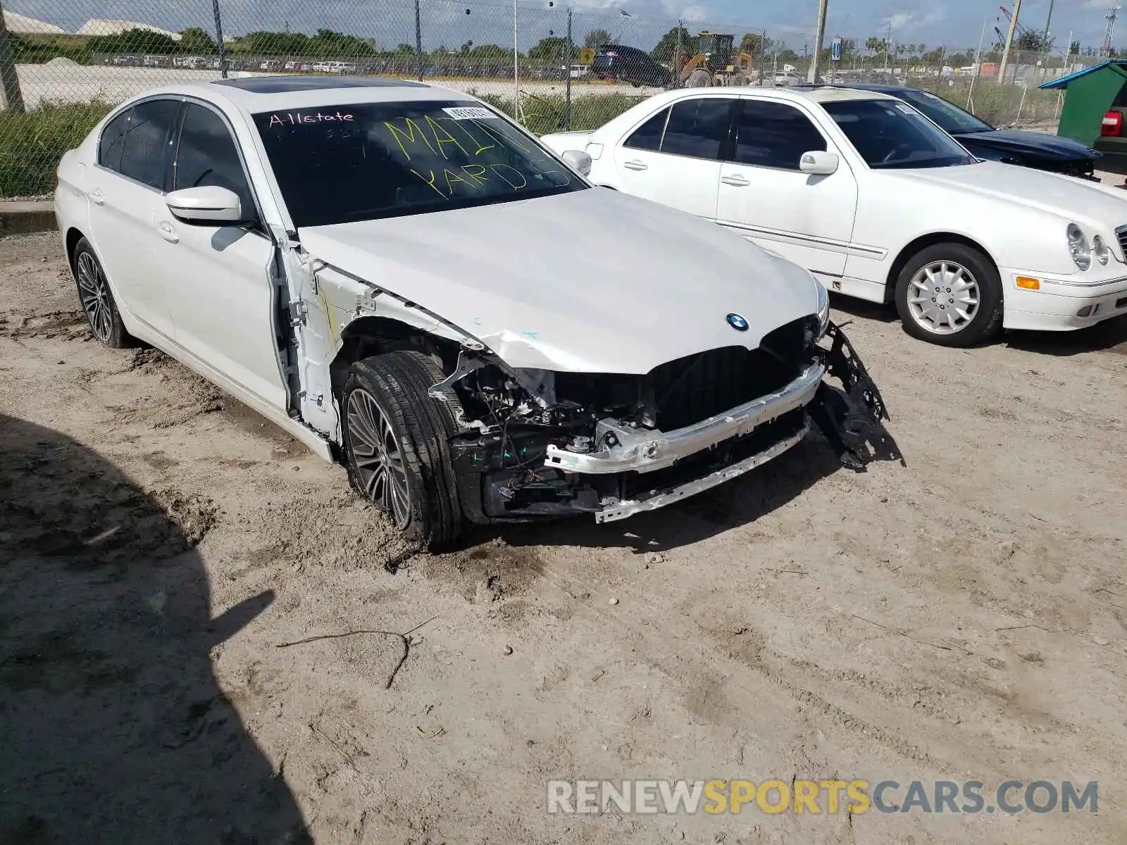 9 Photograph of a damaged car WBAJE5C51KG919362 BMW 5 SERIES 2019