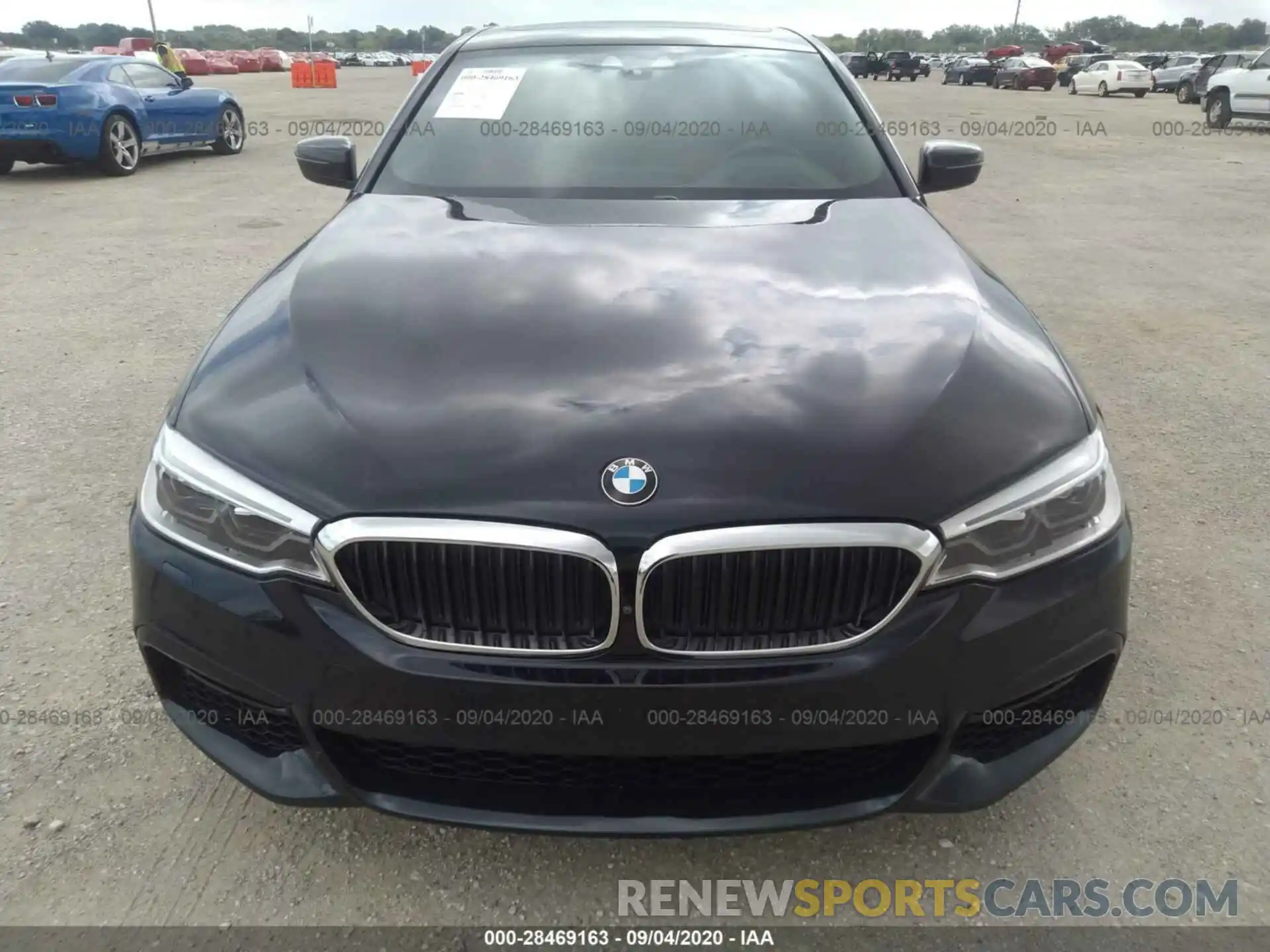 6 Photograph of a damaged car WBAJE5C51KWE66286 BMW 5 SERIES 2019