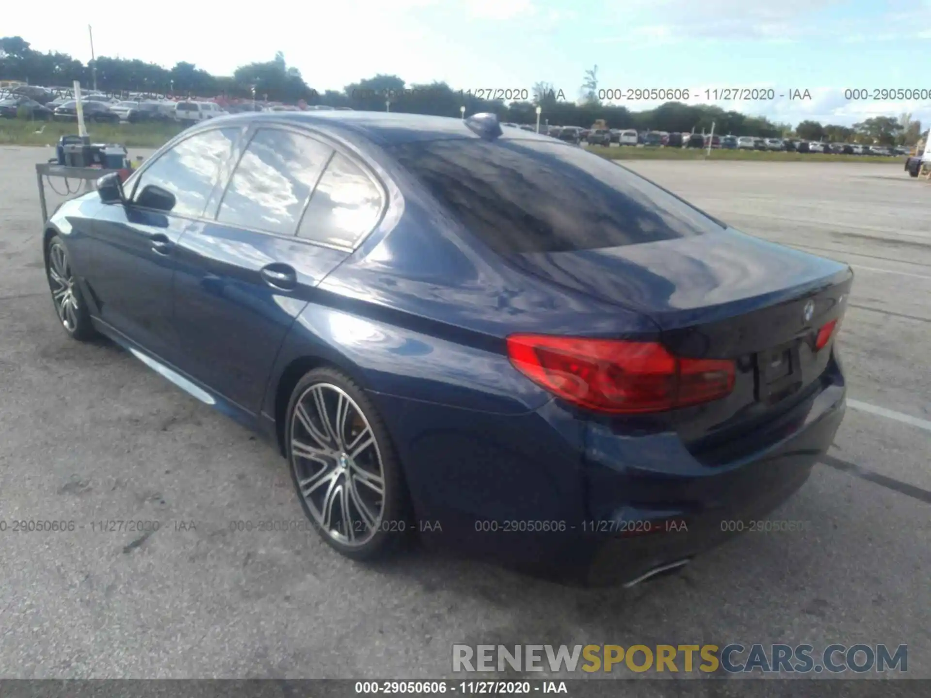 3 Photograph of a damaged car WBAJE5C51KWW27846 BMW 5 SERIES 2019