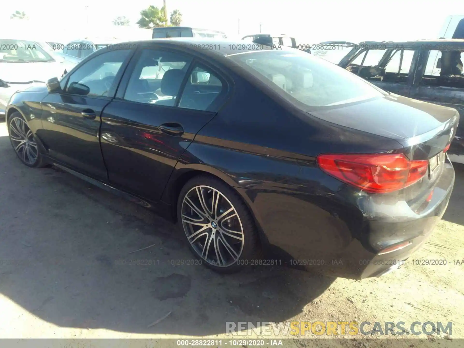 3 Photograph of a damaged car WBAJE5C52KG919161 BMW 5 SERIES 2019