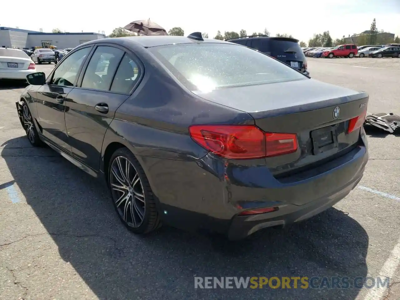 3 Photograph of a damaged car WBAJE5C52KWE66166 BMW 5 SERIES 2019