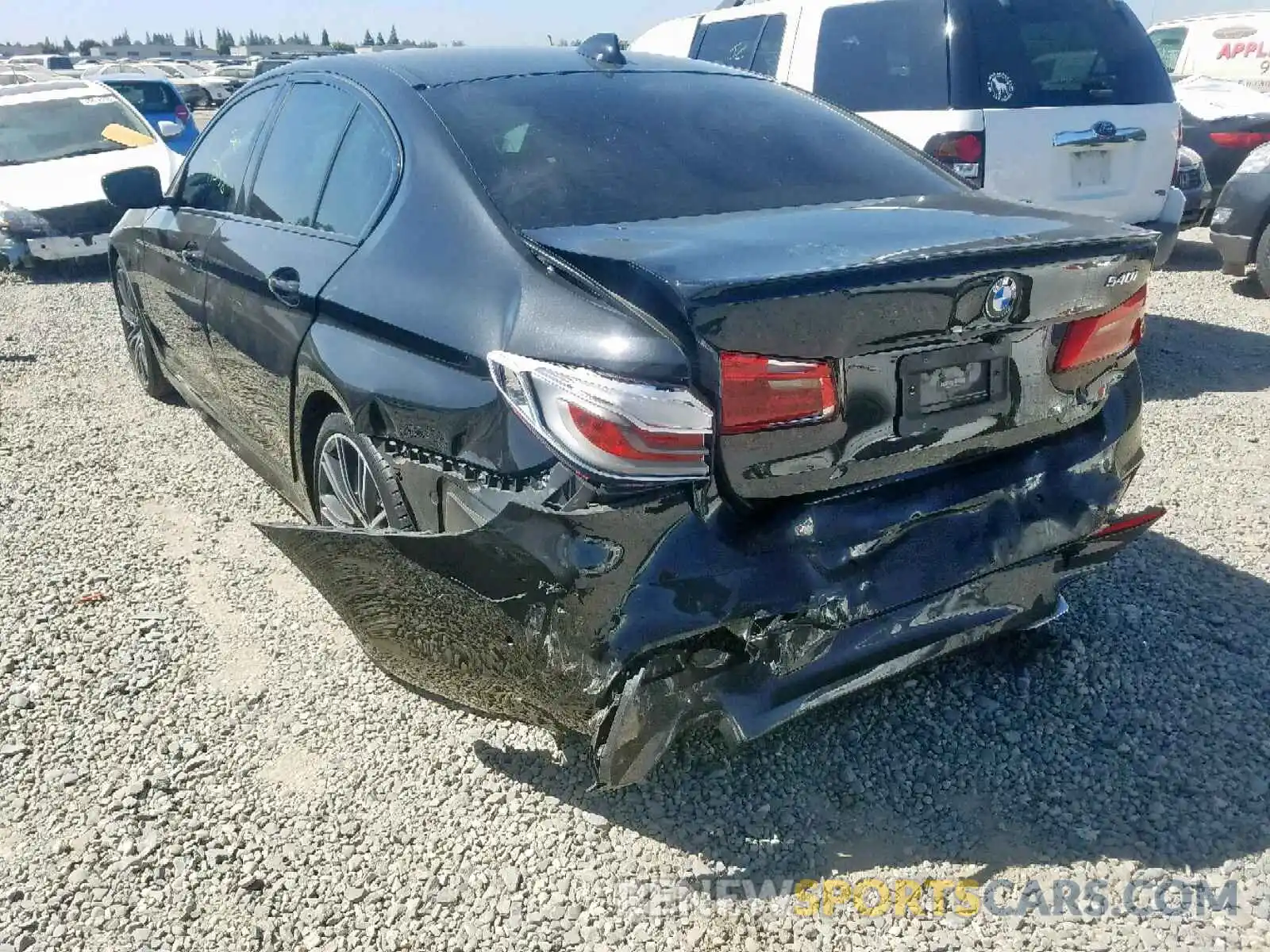 3 Photograph of a damaged car WBAJE5C52KWE66619 BMW 5 SERIES 2019