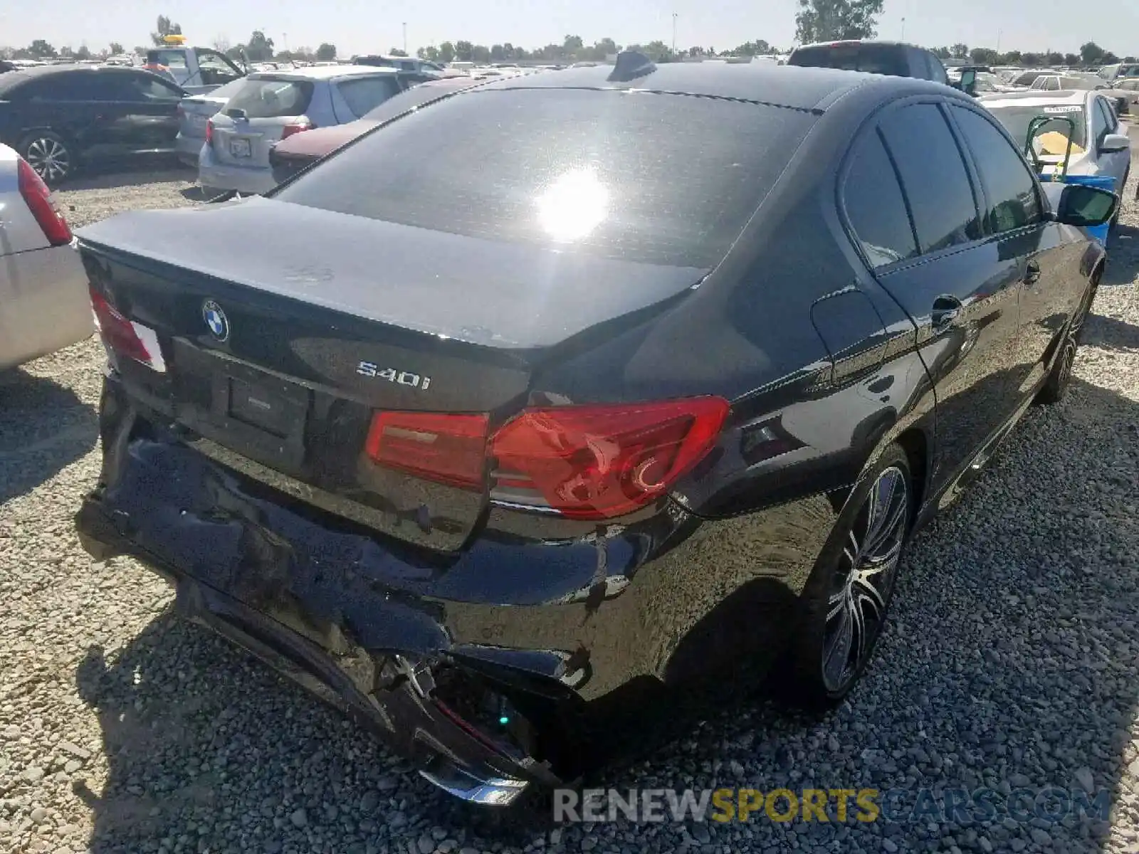 4 Photograph of a damaged car WBAJE5C52KWE66619 BMW 5 SERIES 2019