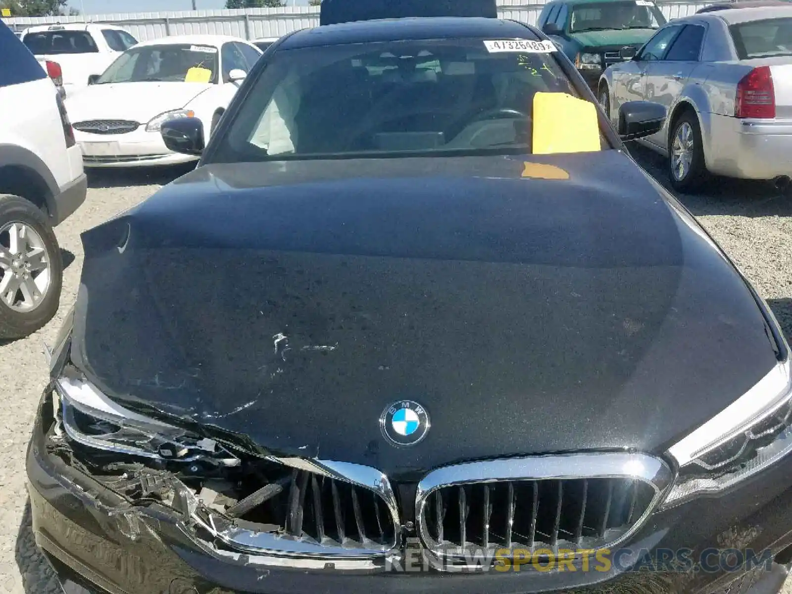 7 Photograph of a damaged car WBAJE5C52KWE66619 BMW 5 SERIES 2019