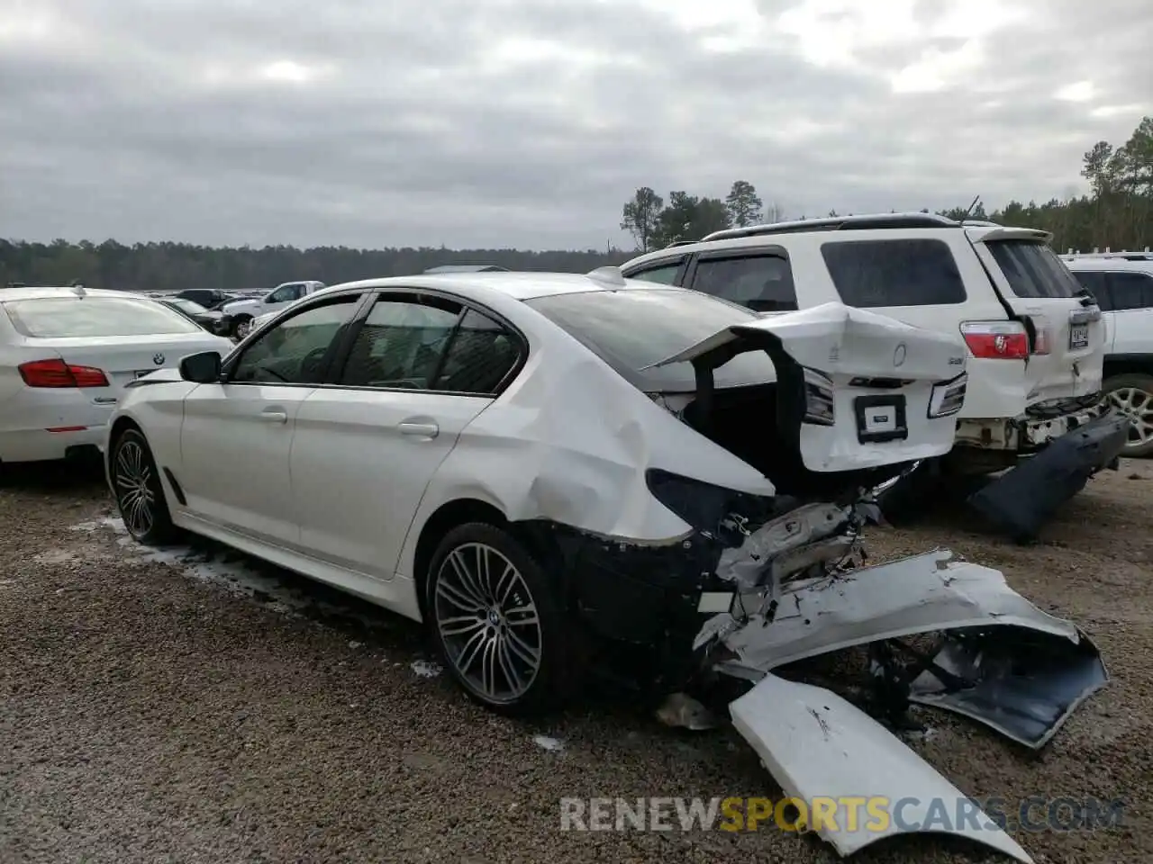 9 Photograph of a damaged car WBAJE5C53KBM76998 BMW 5 SERIES 2019