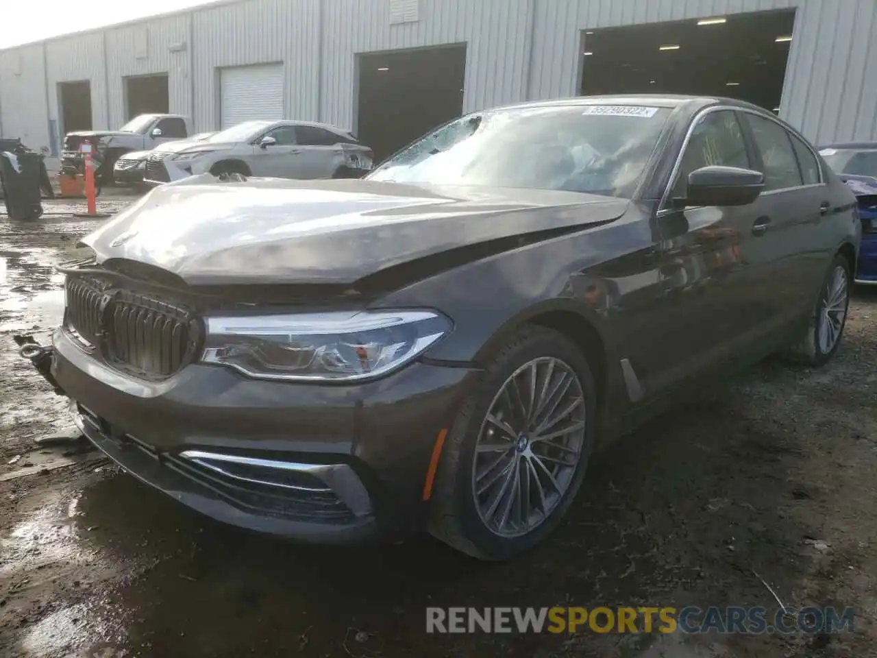 2 Photograph of a damaged car WBAJE5C53KG919606 BMW 5 SERIES 2019