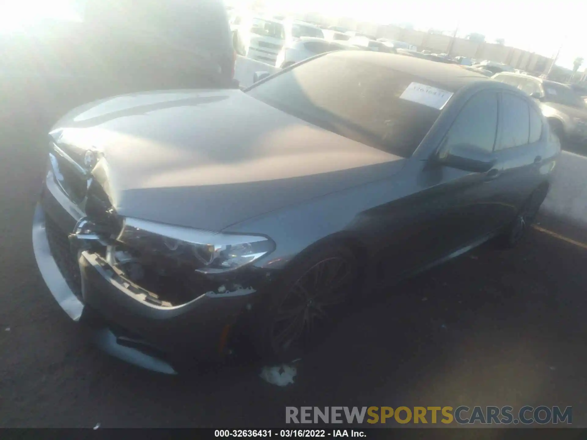 2 Photograph of a damaged car WBAJE5C53KG919816 BMW 5 SERIES 2019