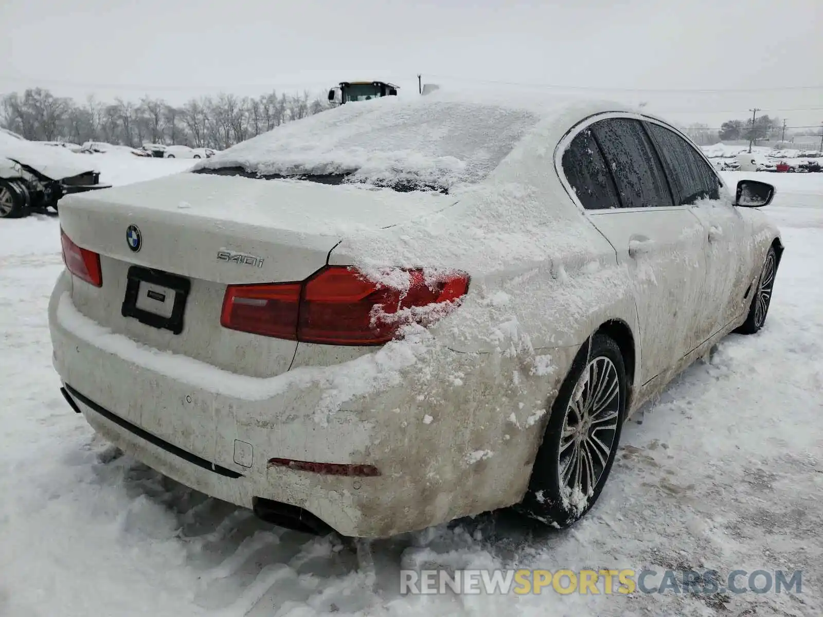 4 Photograph of a damaged car WBAJE5C53KWW26827 BMW 5 SERIES 2019