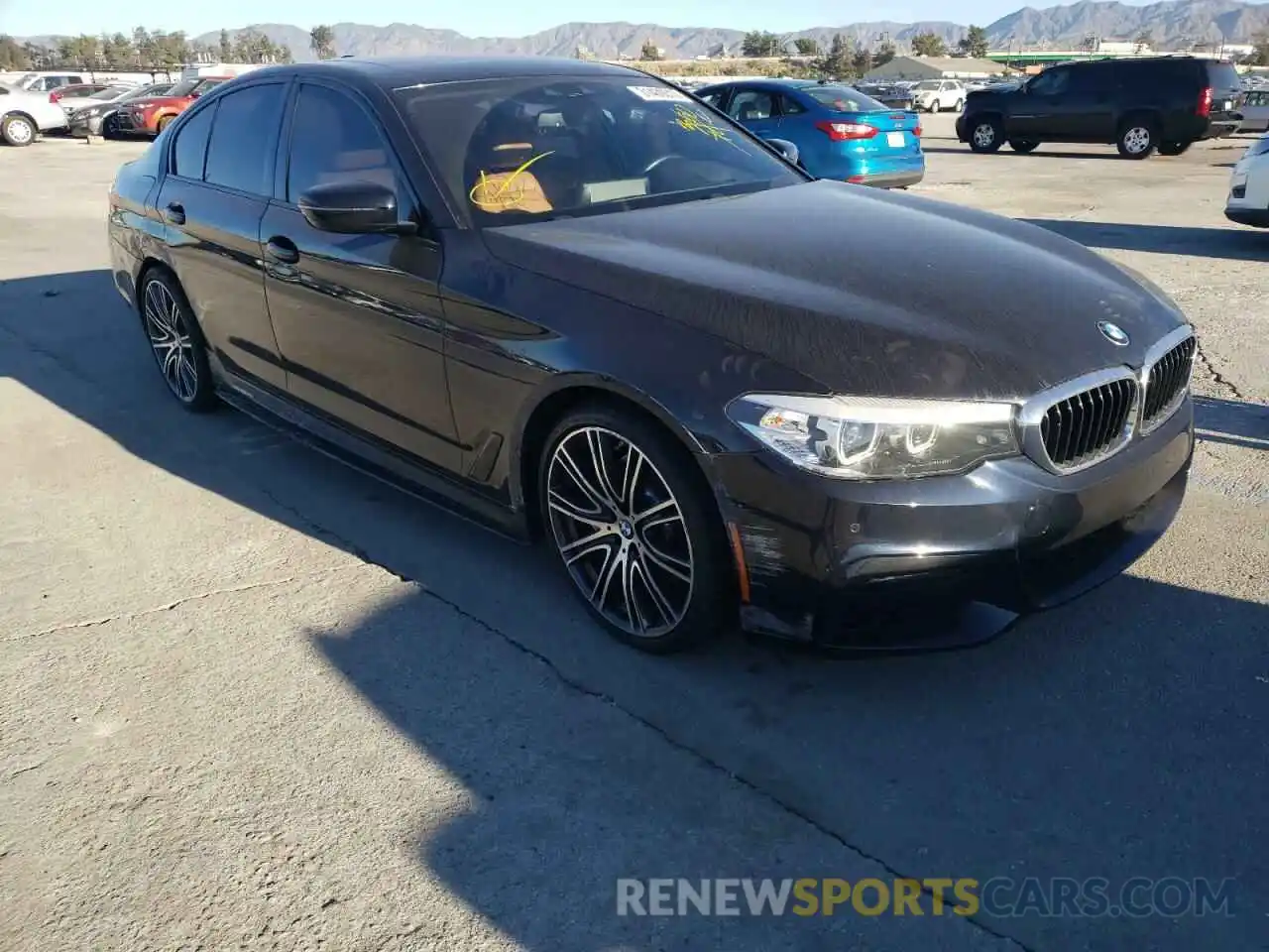 1 Photograph of a damaged car WBAJE5C54KG919095 BMW 5 SERIES 2019