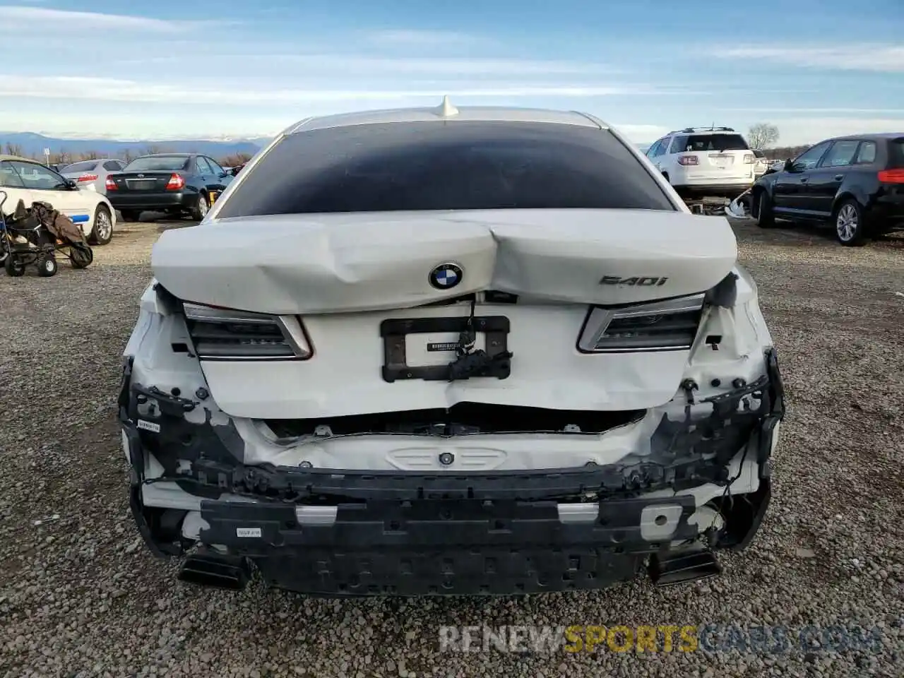 6 Фотография поврежденного автомобиля WBAJE5C54KWW10636 BMW 5 SERIES 2019
