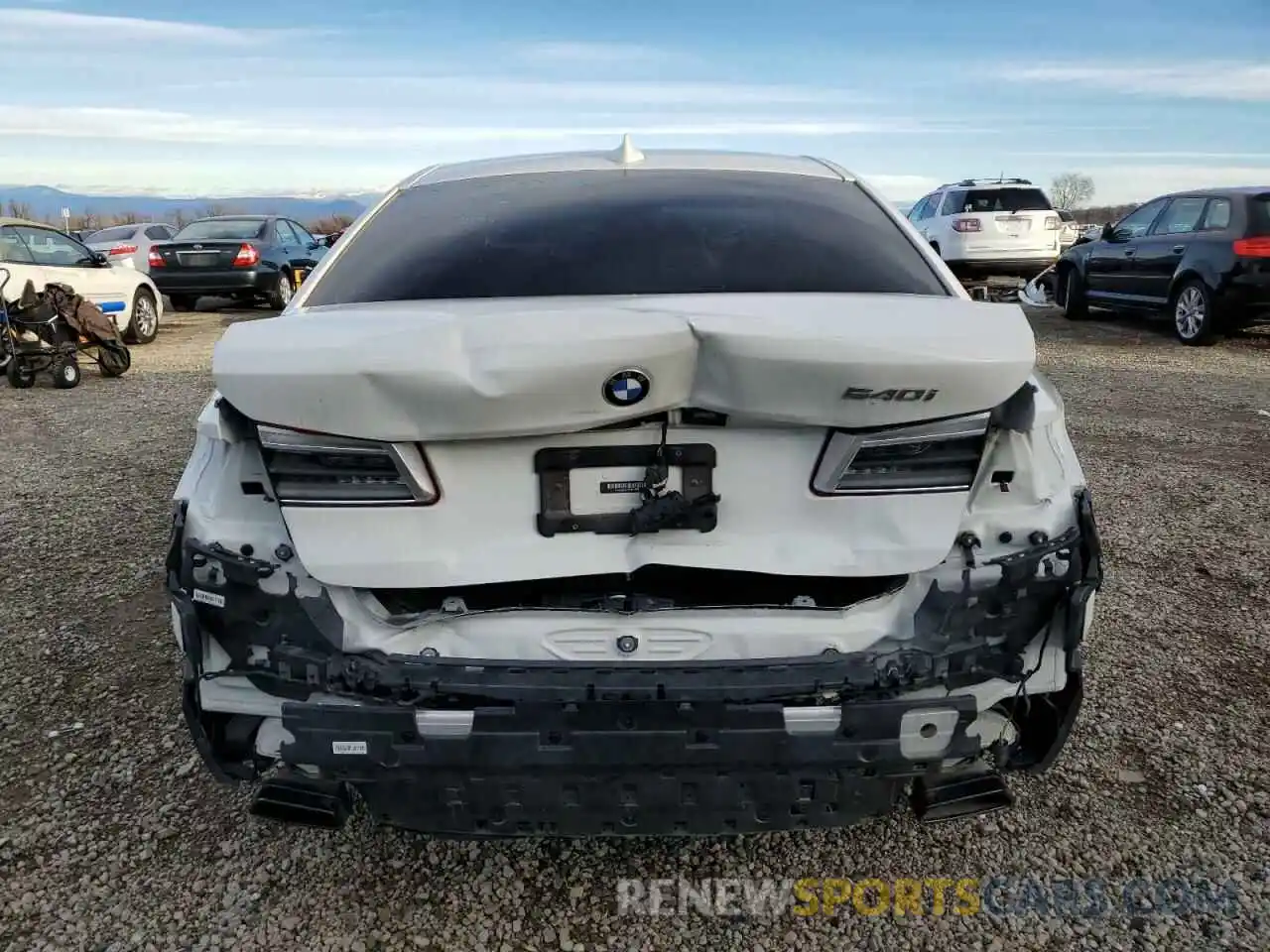 6 Photograph of a damaged car WBAJE5C54KWW10636 BMW 5 SERIES 2019