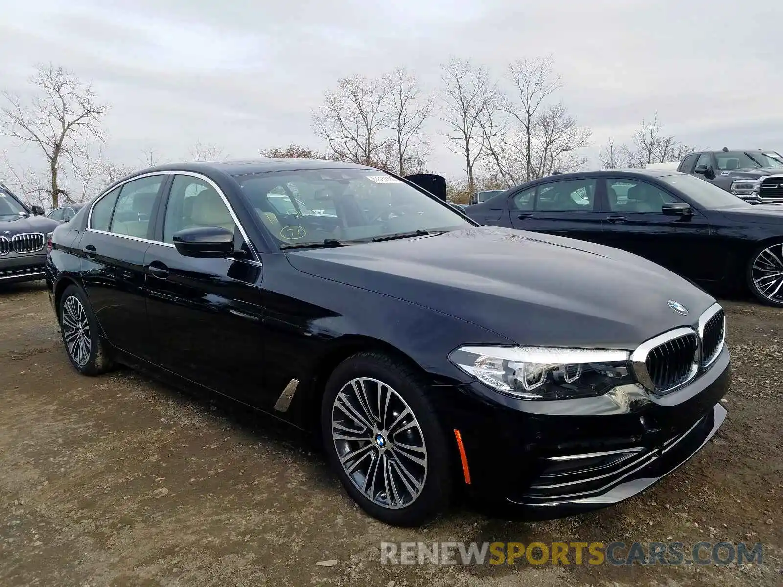 1 Photograph of a damaged car WBAJE5C54KWW11172 BMW 5 SERIES 2019