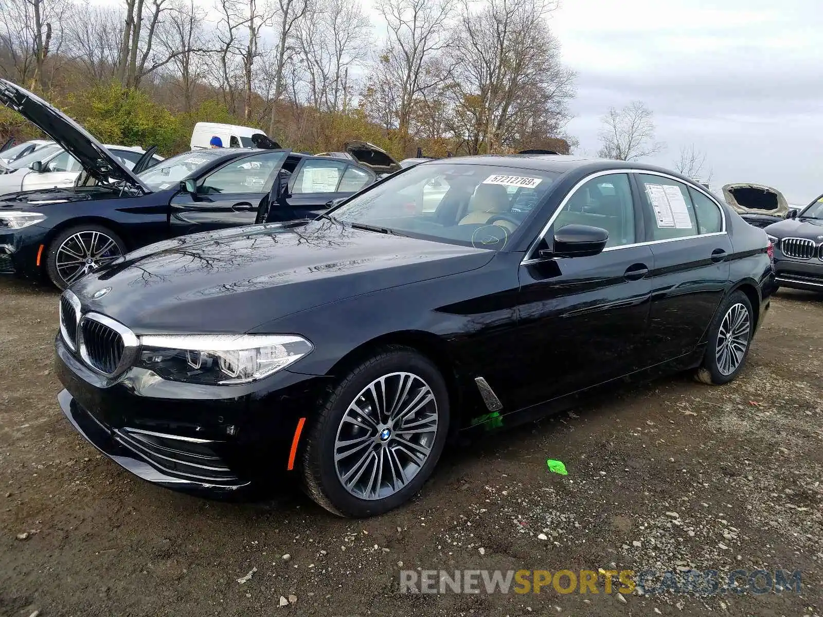 2 Photograph of a damaged car WBAJE5C54KWW11172 BMW 5 SERIES 2019