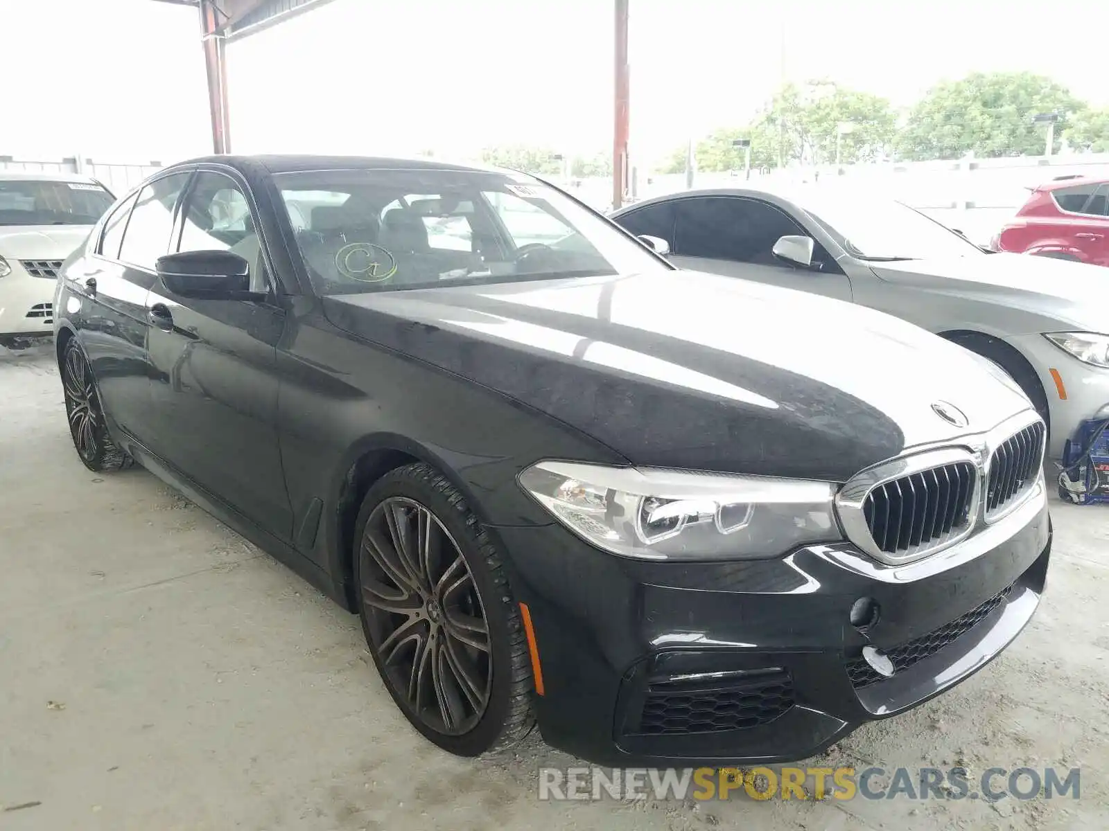 1 Photograph of a damaged car WBAJE5C55KWW28532 BMW 5 SERIES 2019