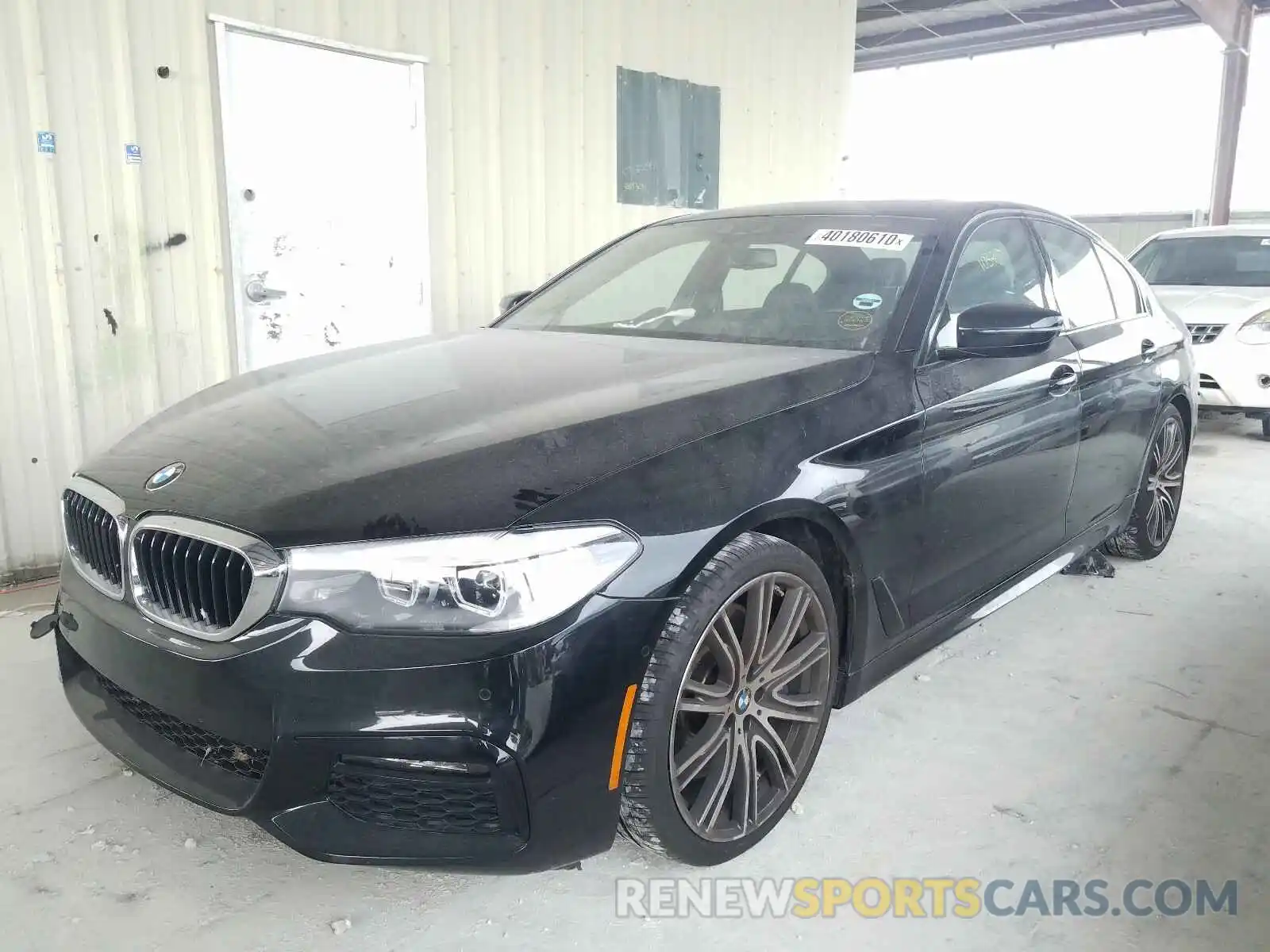 2 Photograph of a damaged car WBAJE5C55KWW28532 BMW 5 SERIES 2019