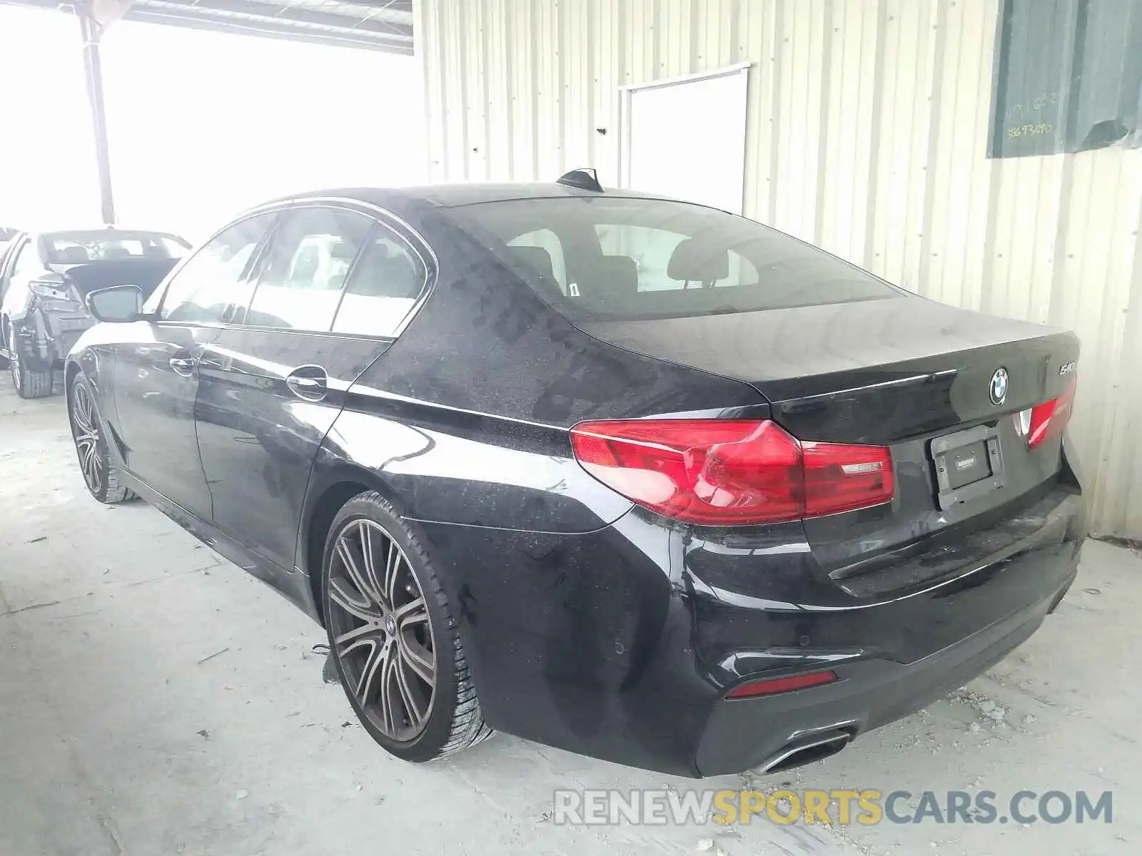 3 Photograph of a damaged car WBAJE5C55KWW28532 BMW 5 SERIES 2019