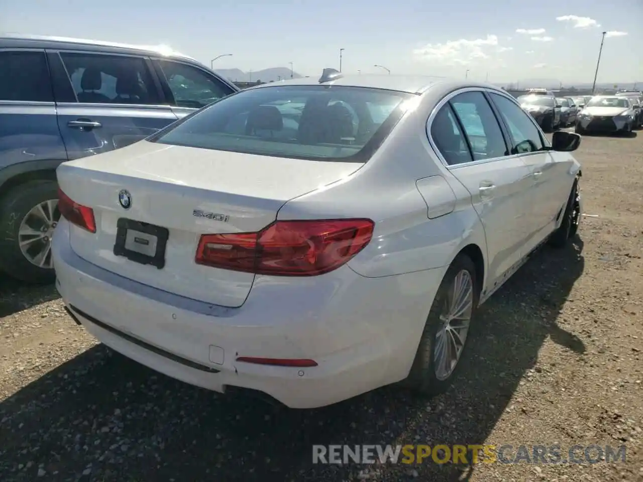 4 Photograph of a damaged car WBAJE5C56KWW11769 BMW 5 SERIES 2019