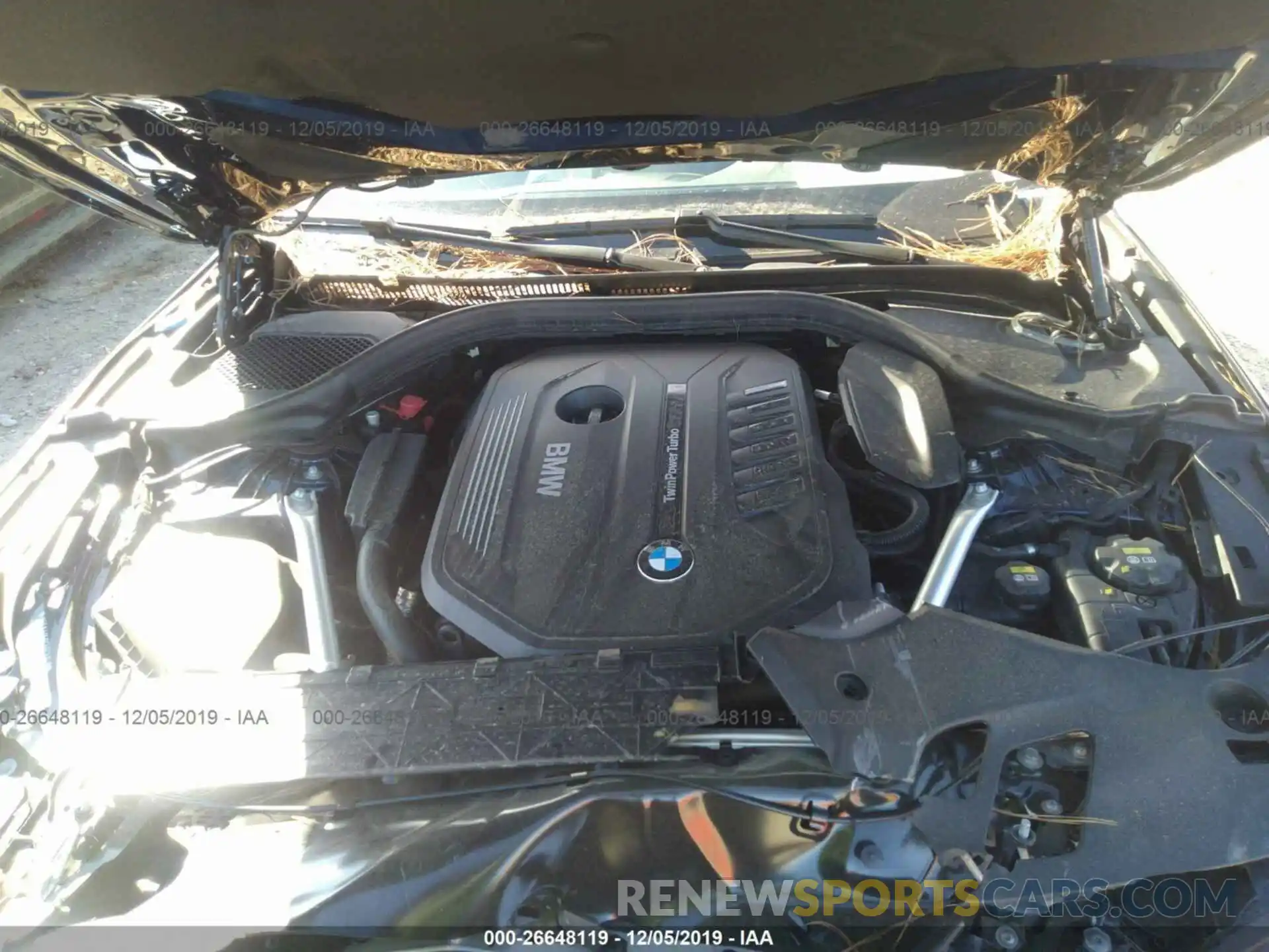 10 Photograph of a damaged car WBAJE5C56KWW14848 BMW 5 SERIES 2019