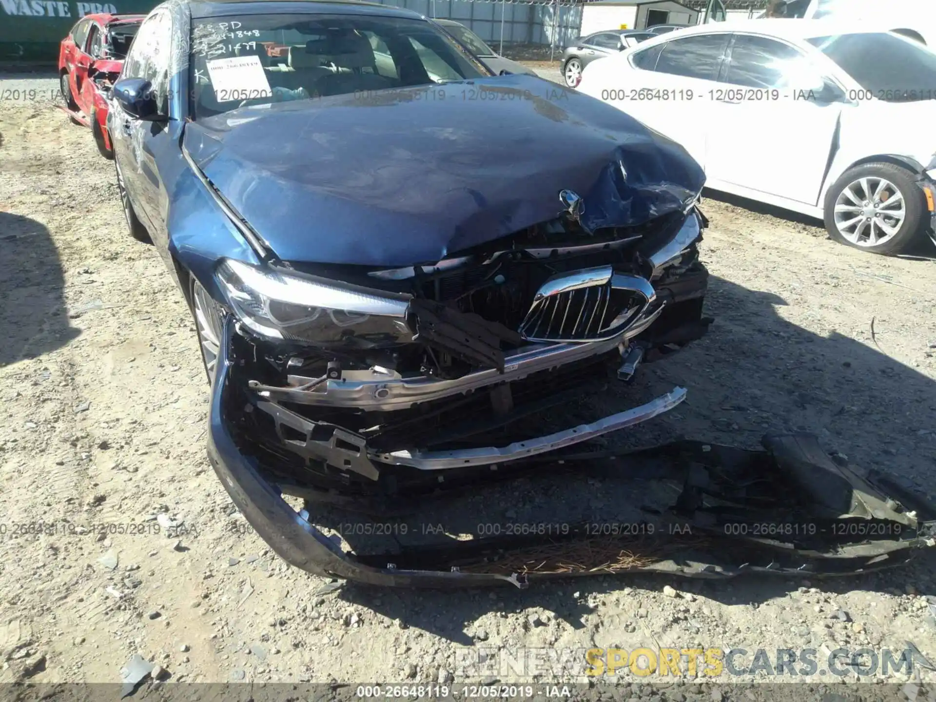 6 Photograph of a damaged car WBAJE5C56KWW14848 BMW 5 SERIES 2019