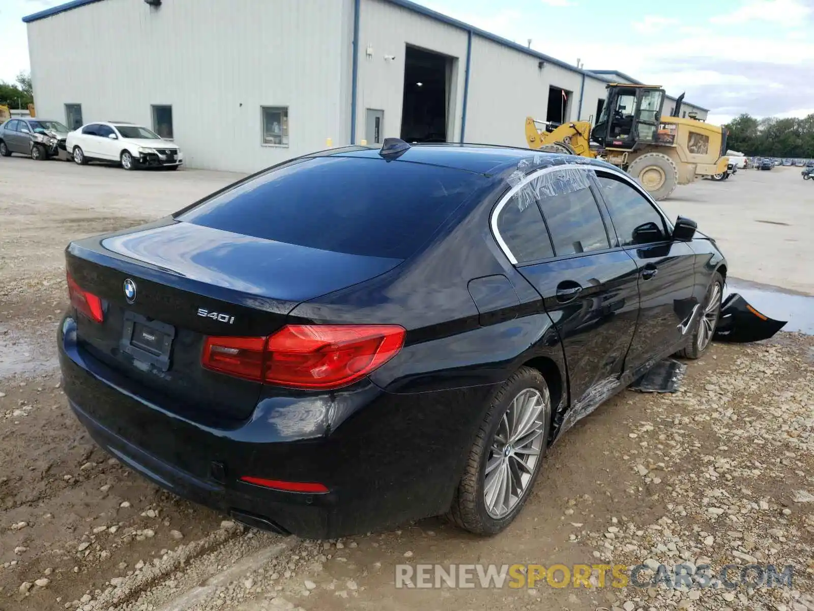 4 Фотография поврежденного автомобиля WBAJE5C56KWW40799 BMW 5 SERIES 2019