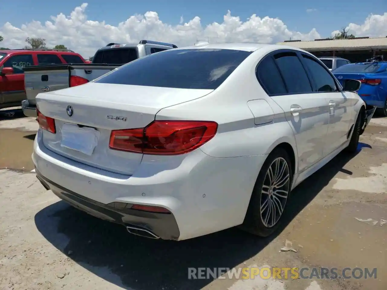 4 Photograph of a damaged car WBAJE5C57KWA98647 BMW 5 SERIES 2019