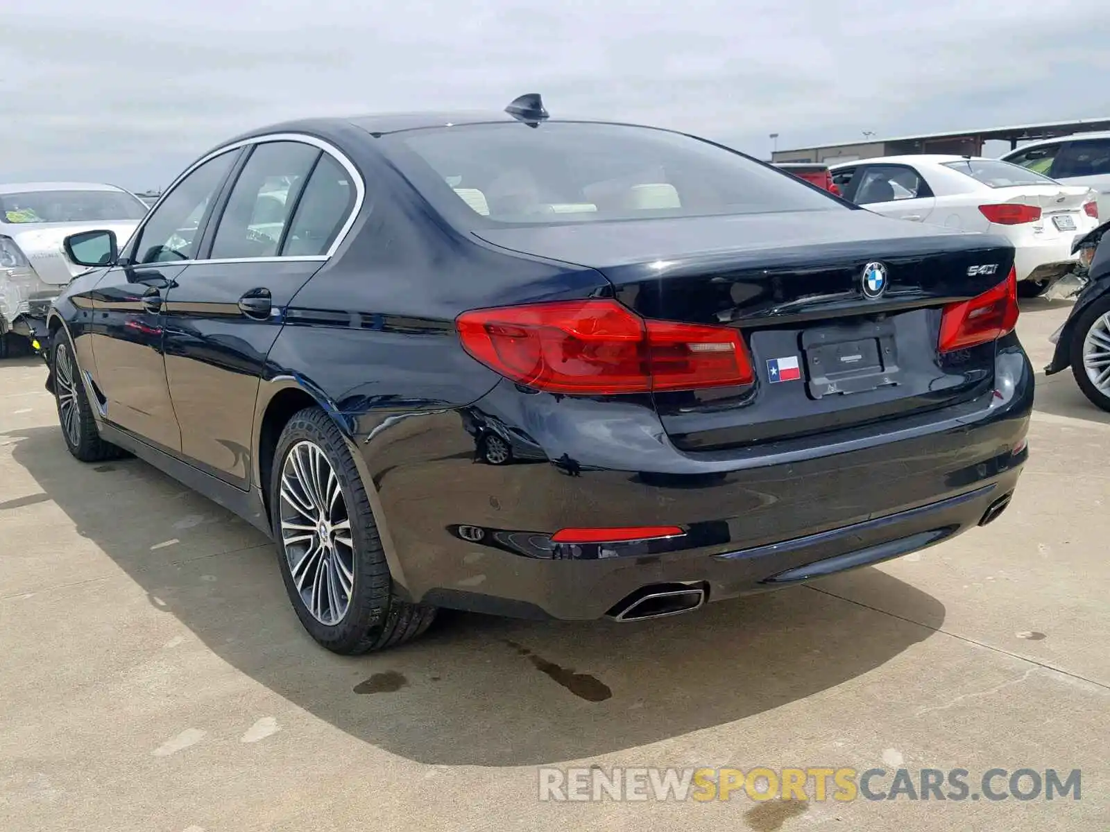 3 Photograph of a damaged car WBAJE5C57KWE66566 BMW 5 SERIES 2019