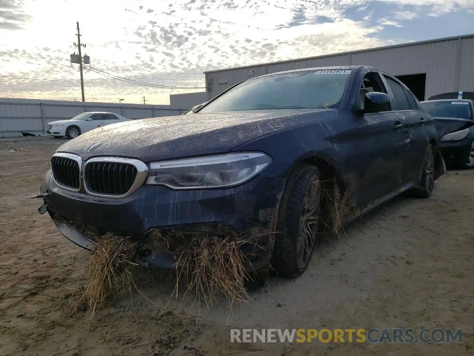 2 Photograph of a damaged car WBAJE5C57KWW06998 BMW 5 SERIES 2019