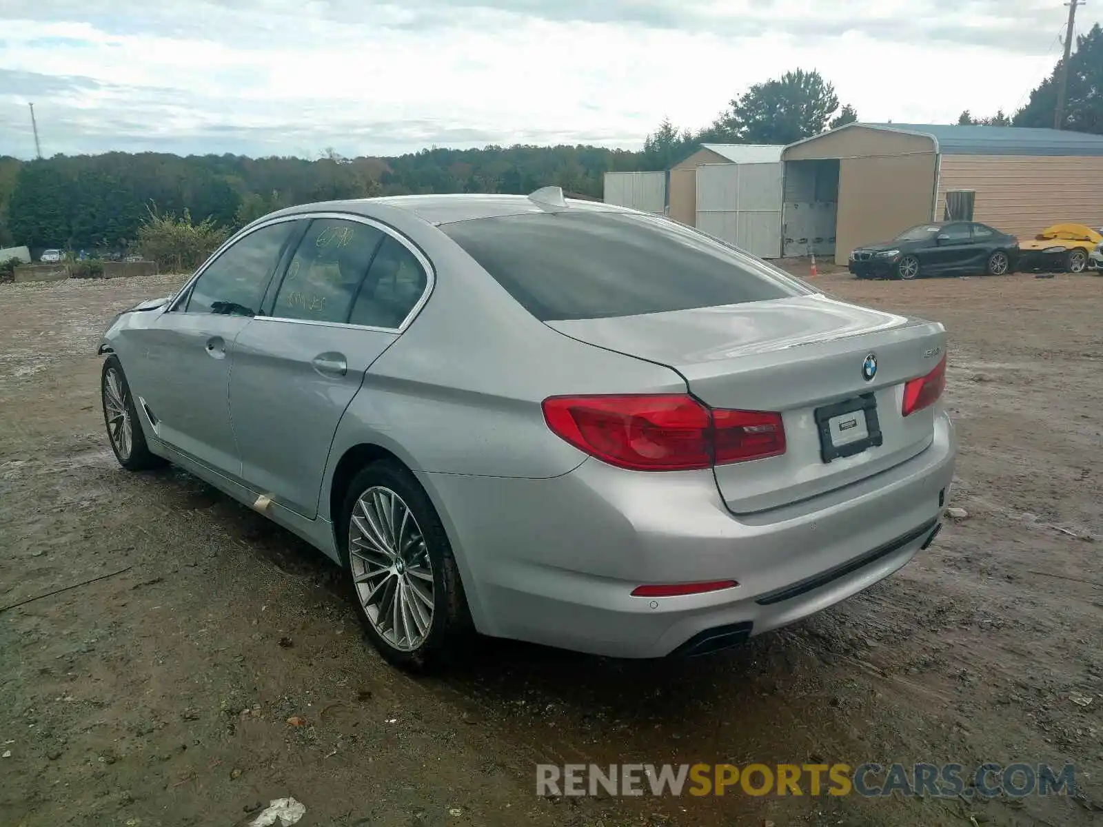 3 Photograph of a damaged car WBAJE5C57KWW07956 BMW 5 SERIES 2019