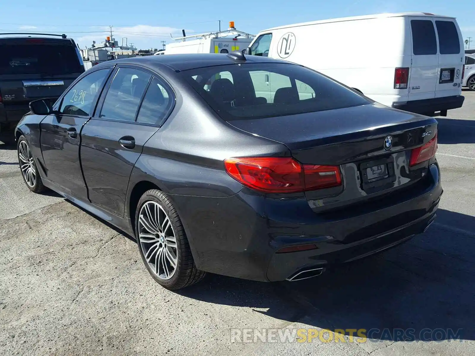 3 Photograph of a damaged car WBAJE5C57KWW11778 BMW 5 SERIES 2019