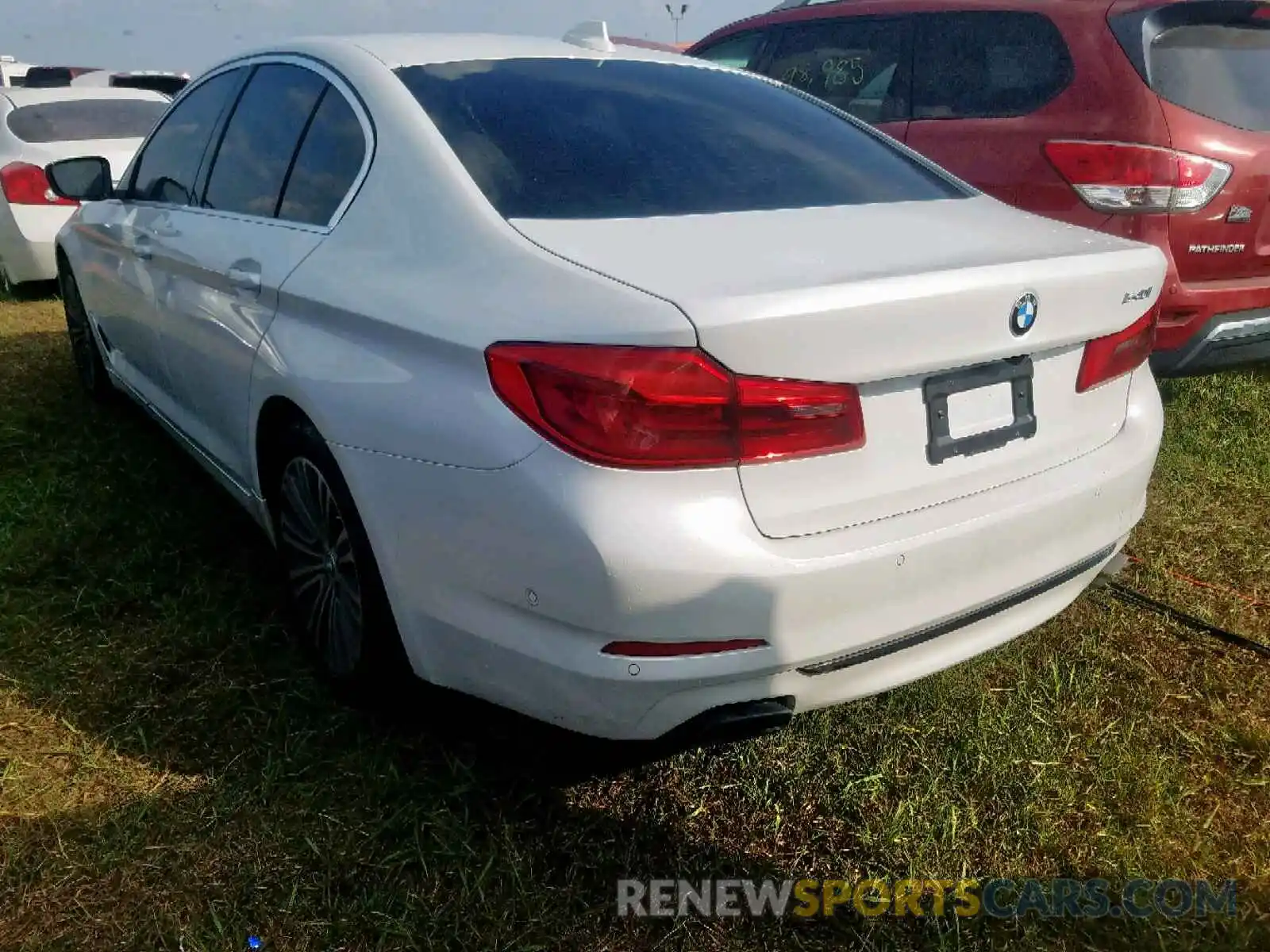 3 Photograph of a damaged car WBAJE5C58KWE66334 BMW 5 SERIES 2019