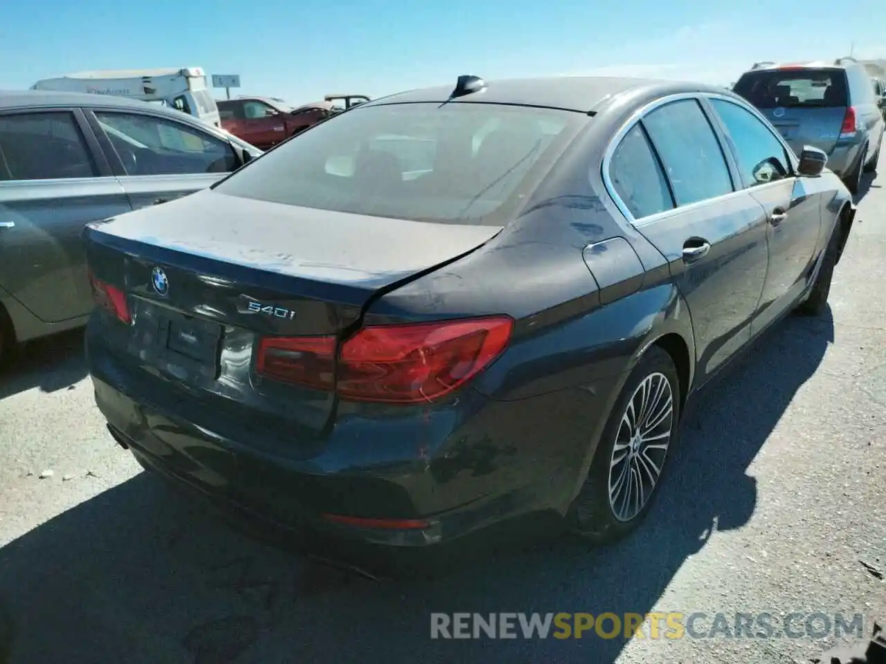 4 Photograph of a damaged car WBAJE5C58KWW08405 BMW 5 SERIES 2019