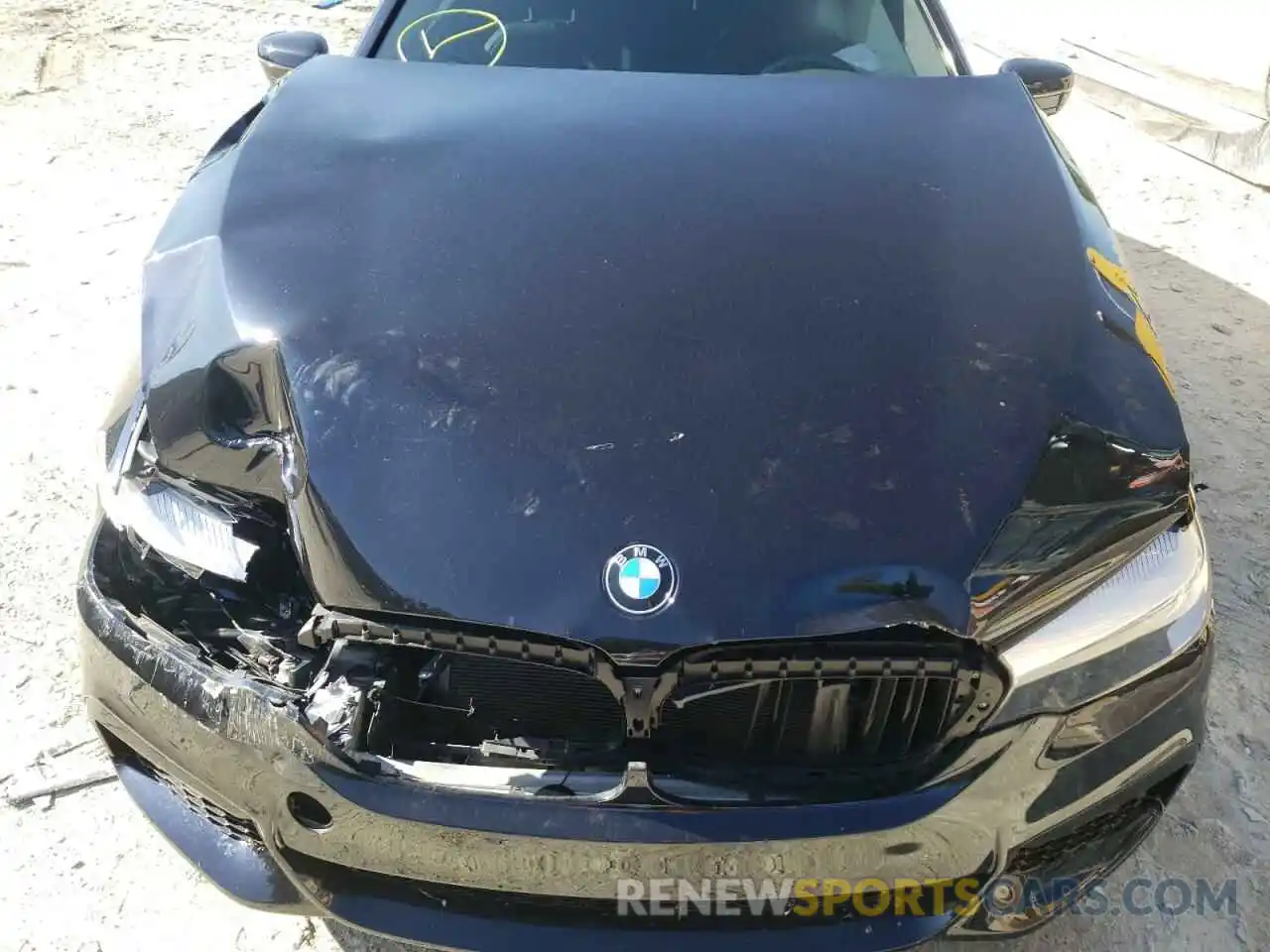 7 Photograph of a damaged car WBAJE5C59KWE66309 BMW 5 SERIES 2019