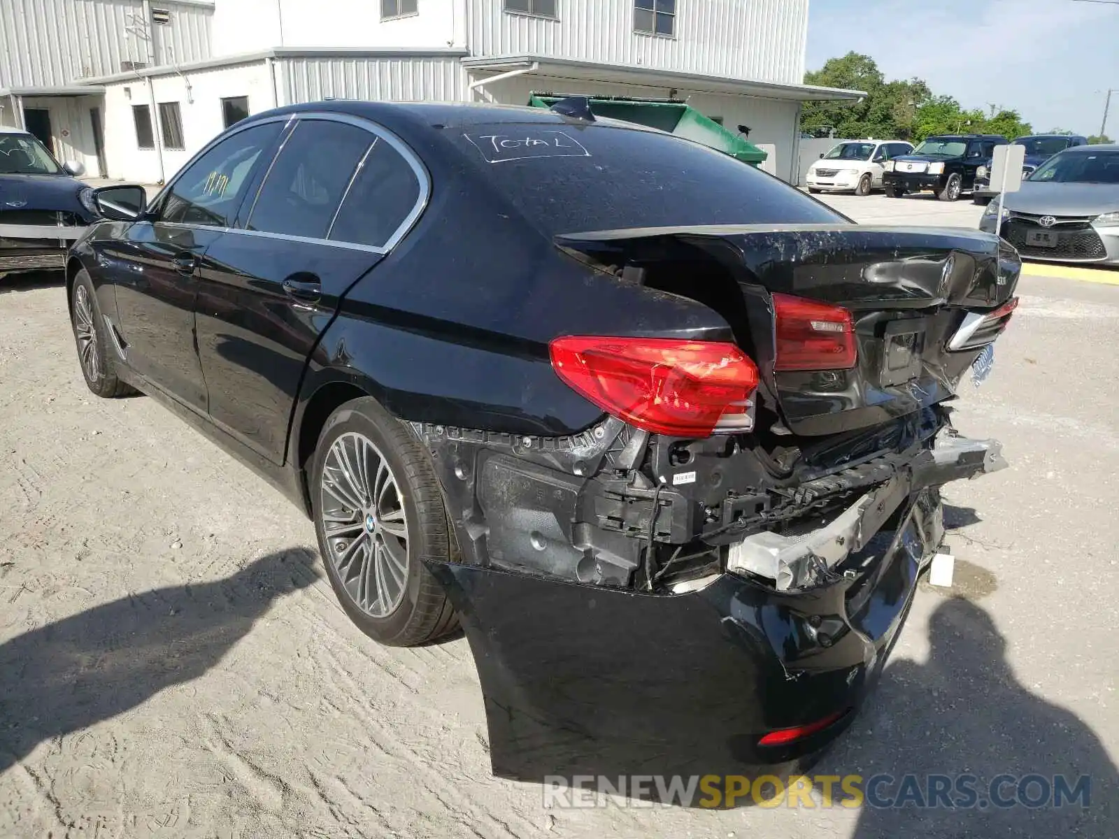 3 Photograph of a damaged car WBAJE5C59KWW12091 BMW 5 SERIES 2019