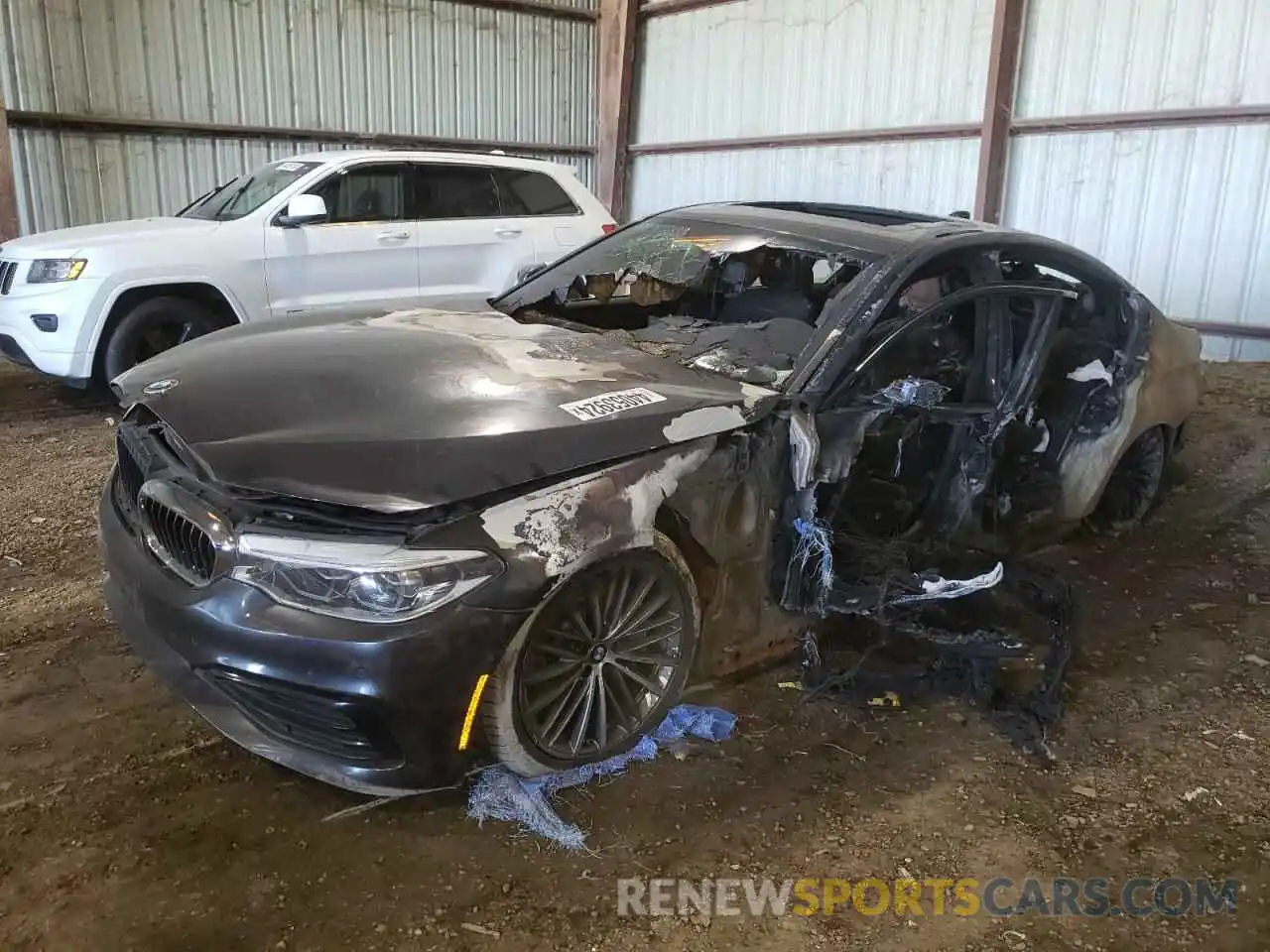 1 Photograph of a damaged car WBAJE5C59KWW19011 BMW 5 SERIES 2019