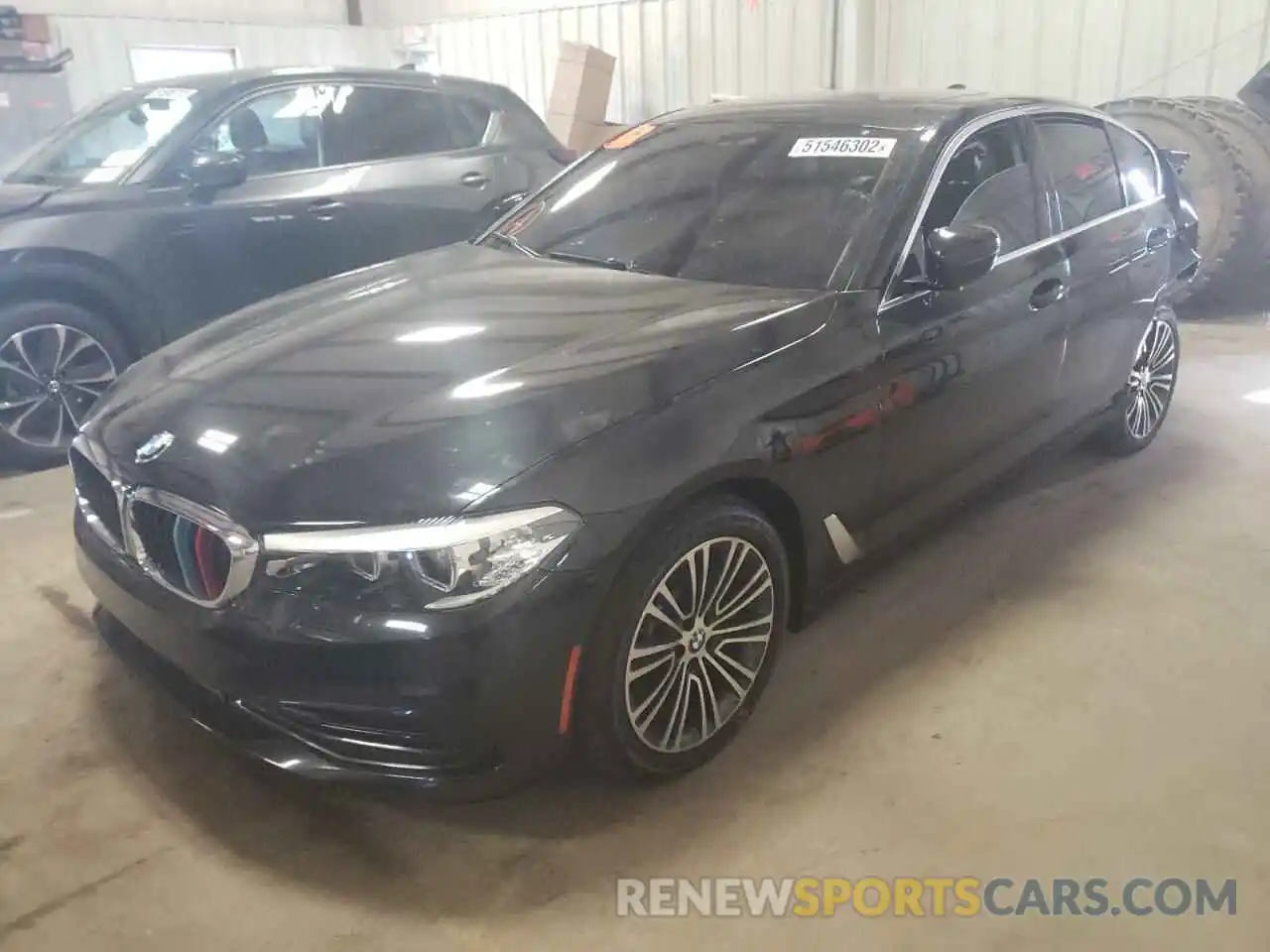 2 Photograph of a damaged car WBAJE5C59KWW30381 BMW 5 SERIES 2019