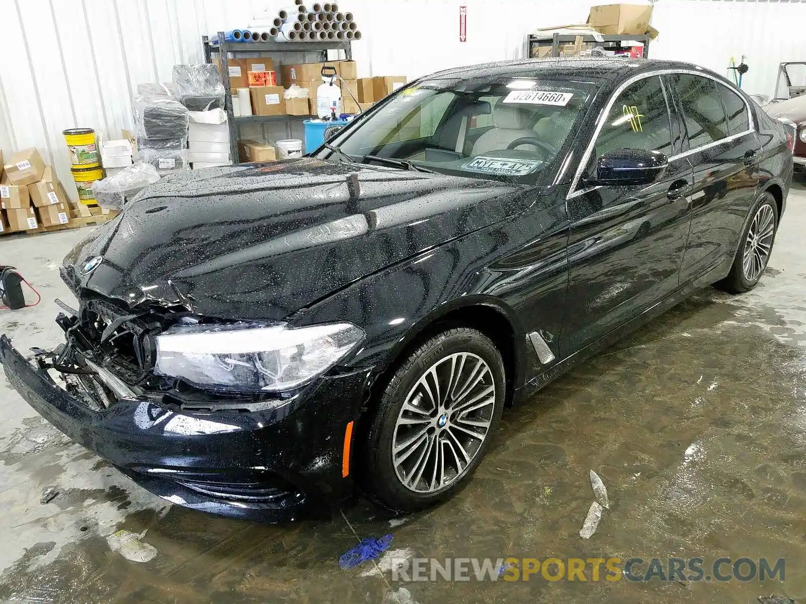 2 Photograph of a damaged car WBAJE5C5XKG919831 BMW 5 SERIES 2019