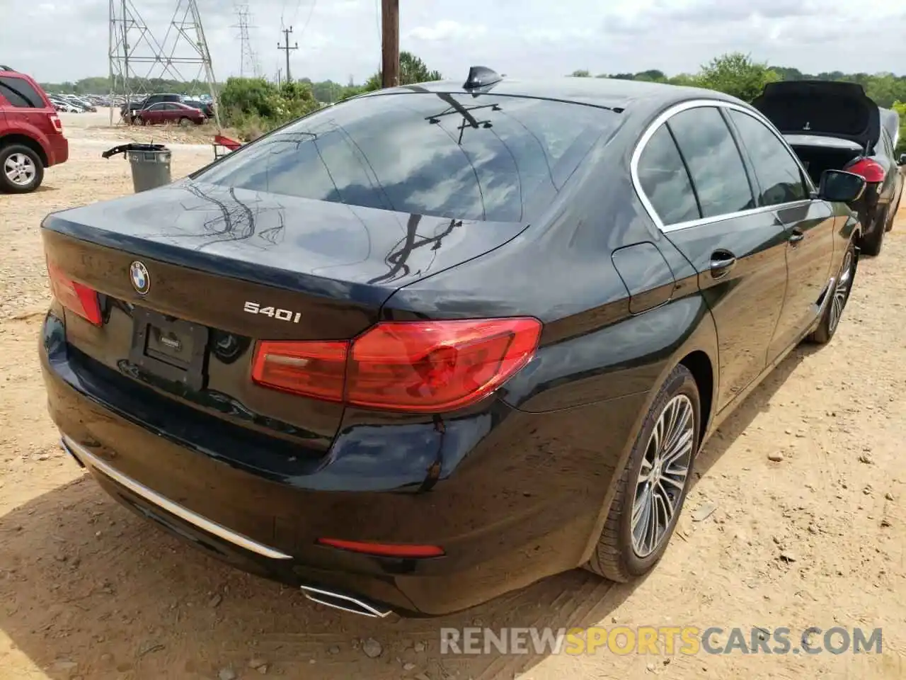 4 Photograph of a damaged car WBAJE5C5XKWW11094 BMW 5 SERIES 2019