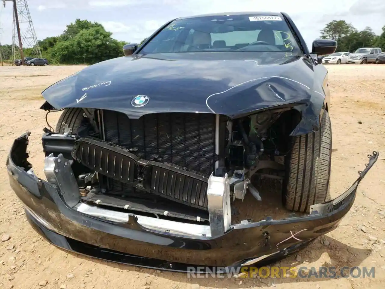 9 Photograph of a damaged car WBAJE5C5XKWW11094 BMW 5 SERIES 2019