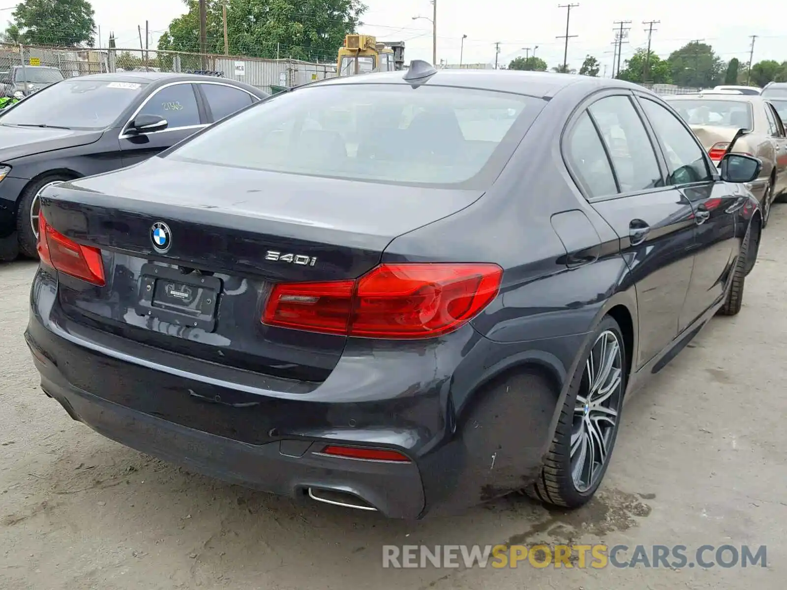 4 Photograph of a damaged car WBAJE5C5XKWW11788 BMW 5 SERIES 2019