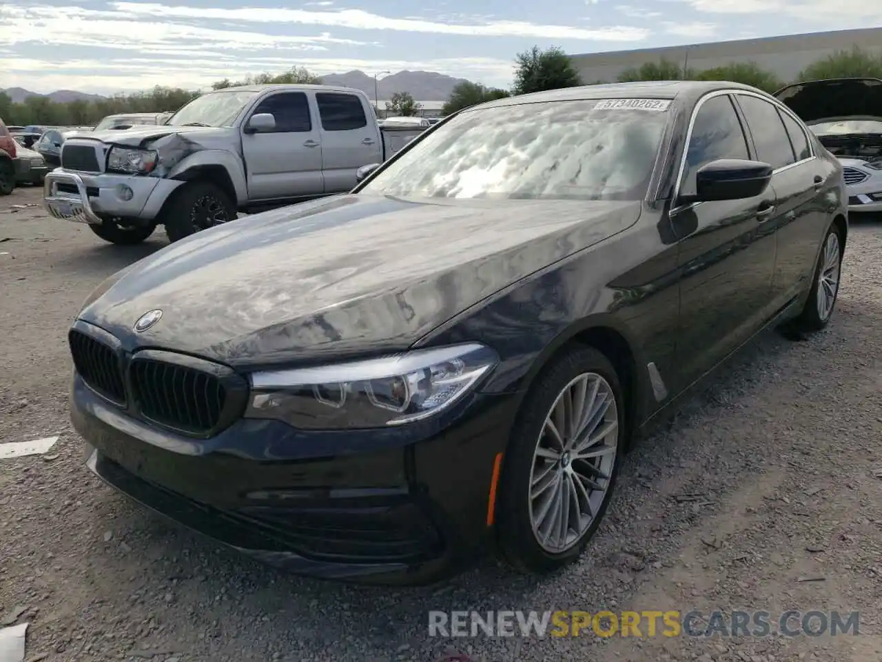 2 Photograph of a damaged car WBAJE5C5XKWW12438 BMW 5 SERIES 2019