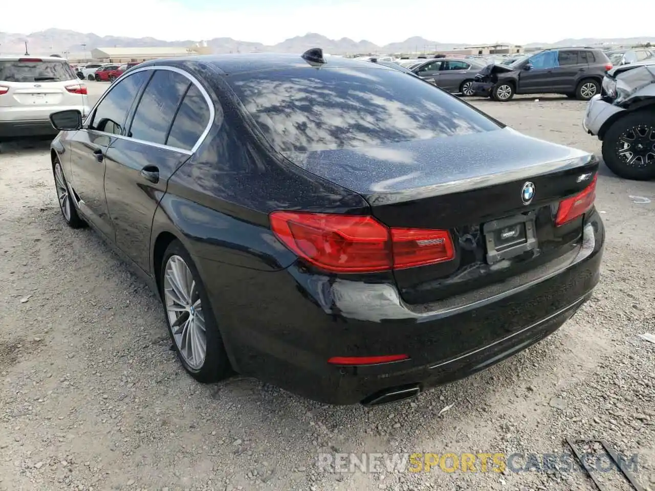 3 Photograph of a damaged car WBAJE5C5XKWW12438 BMW 5 SERIES 2019