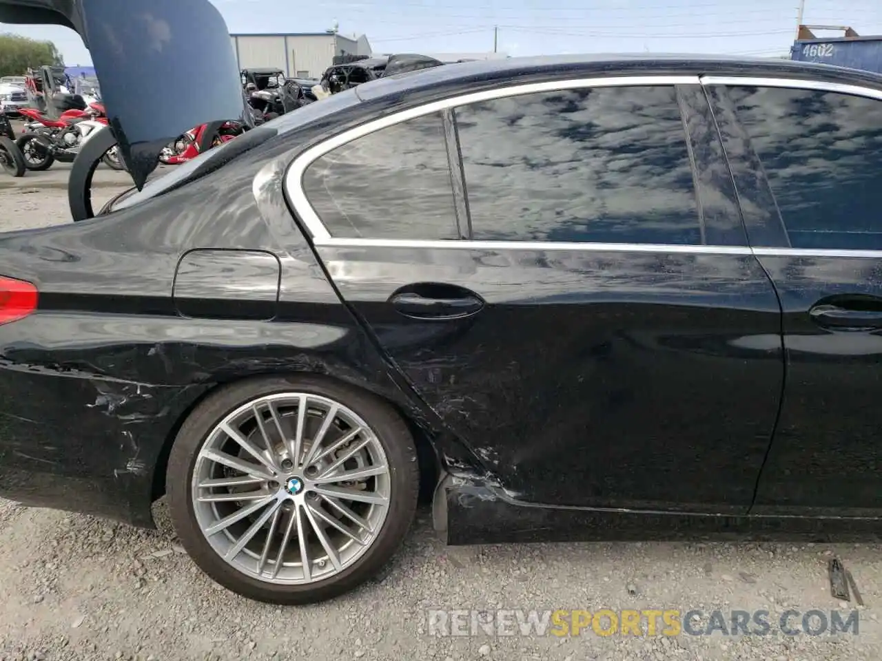 6 Photograph of a damaged car WBAJE5C5XKWW12438 BMW 5 SERIES 2019