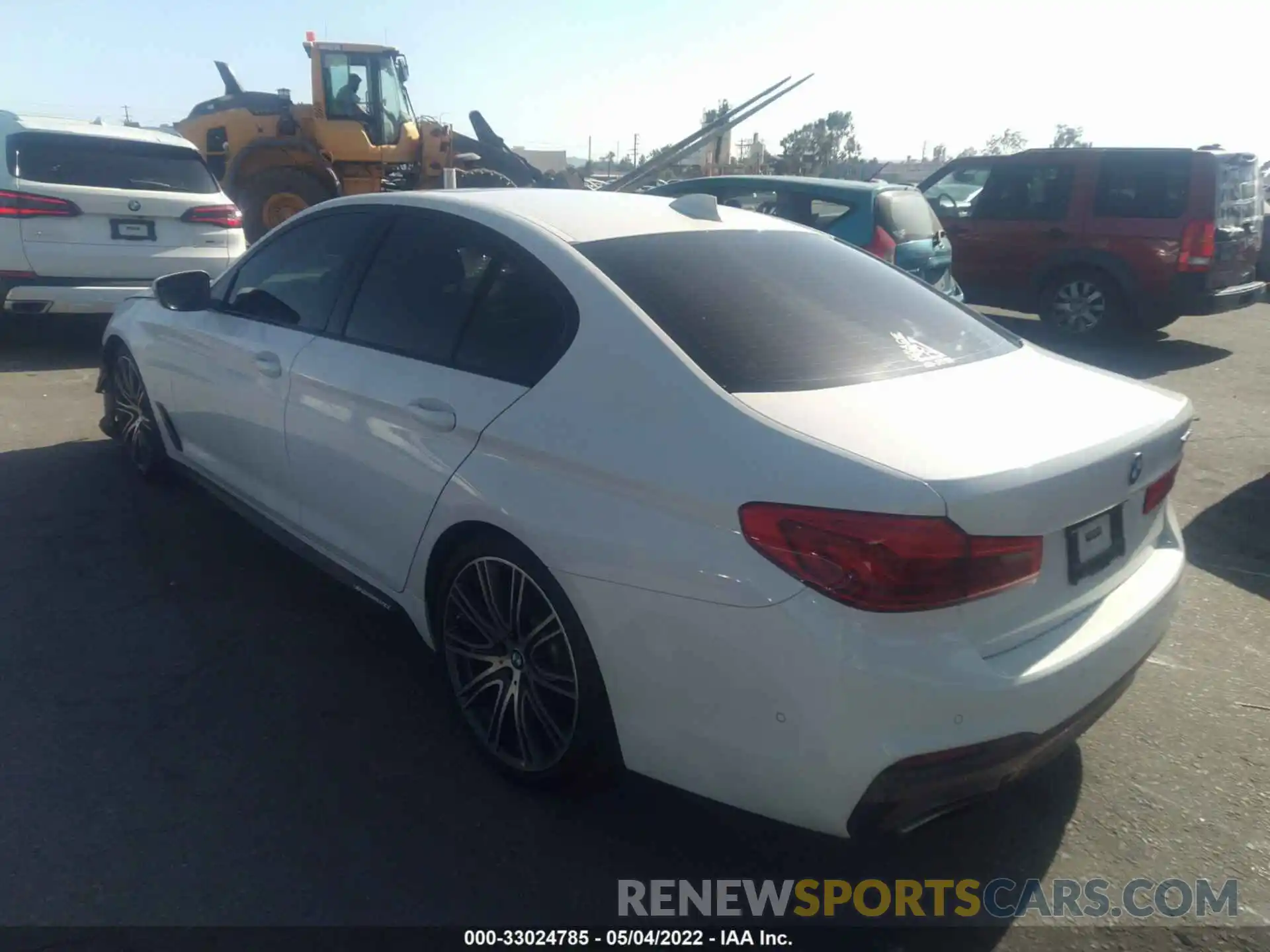 3 Photograph of a damaged car WBAJE5C5XKWW13198 BMW 5 SERIES 2019