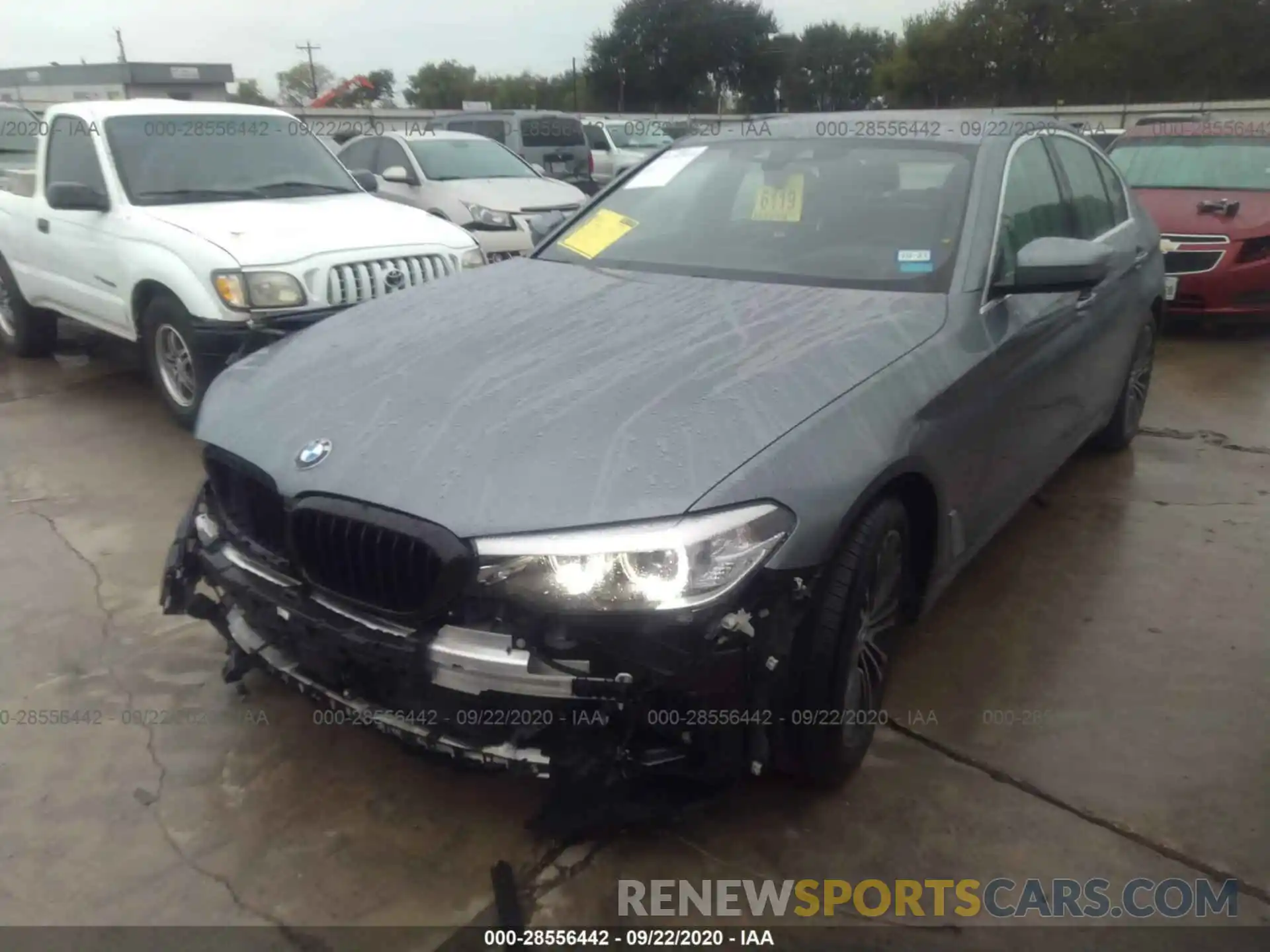 2 Photograph of a damaged car WBAJE5C5XKWW17588 BMW 5 SERIES 2019